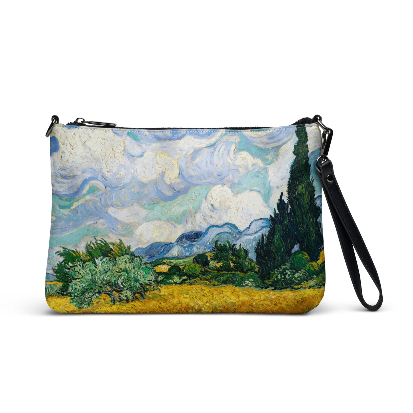 Crossbody bag - Wheatfield with Cypresses by Van Gogh - The Culturalife