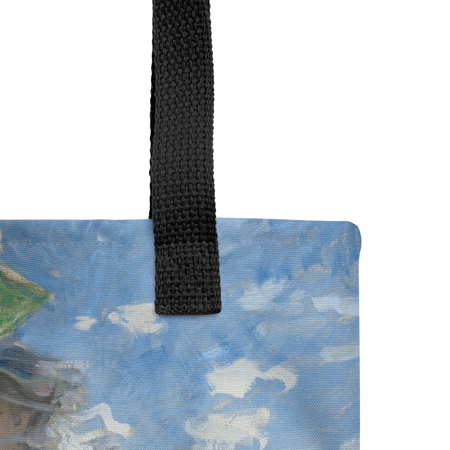 Tote bag - Woman with a Parasol by Claude Monet