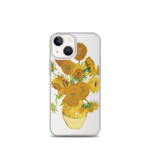 Clear Case for iPhone® - Sunflowers by Vincent van Gogh - The Culturalife