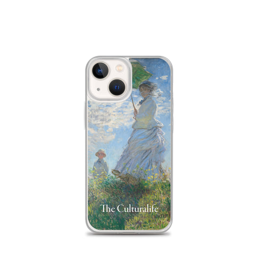 Clear Case for iPhone® - Woman with a Parasol by Claude Monet - The Culturalife