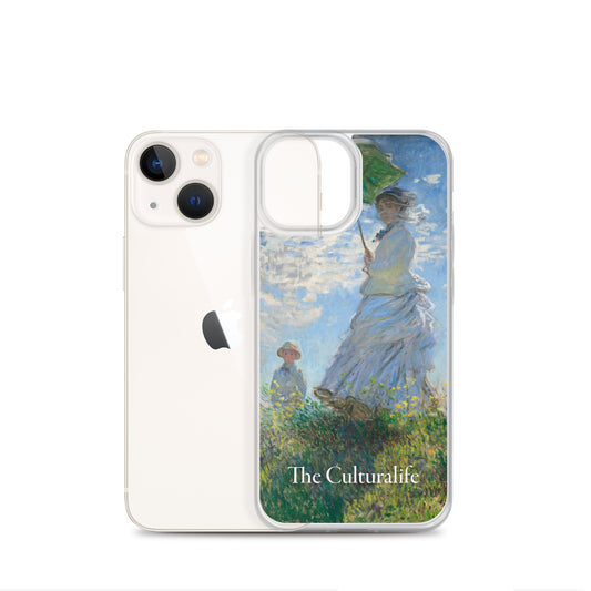 Clear Case for iPhone® - Woman with a Parasol by Claude Monet - The Culturalife
