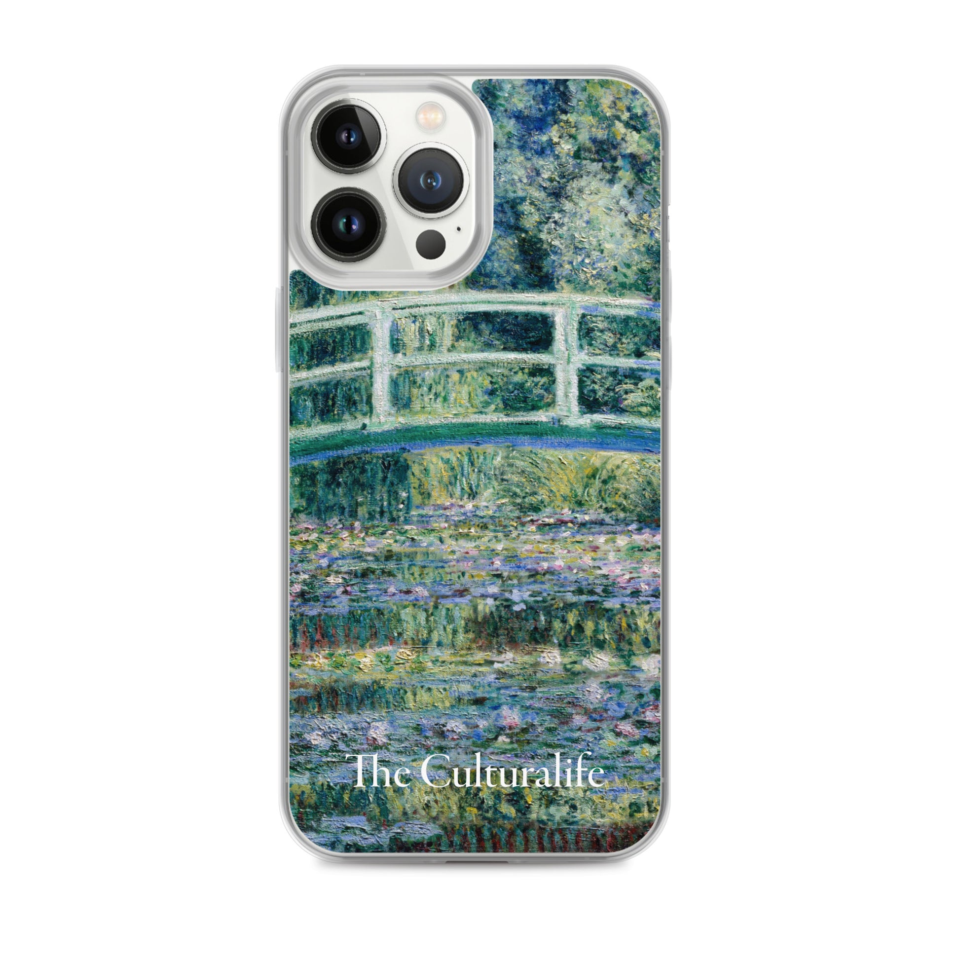 Clear Case for iPhone® - Water Lilies and Japanese Bridge by Claude Monet - The Culturalife