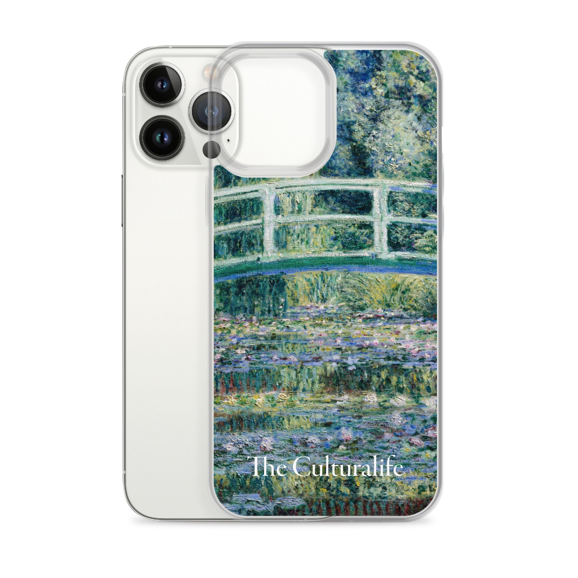 Clear Case for iPhone® - Water Lilies and Japanese Bridge by Claude Monet - The Culturalife