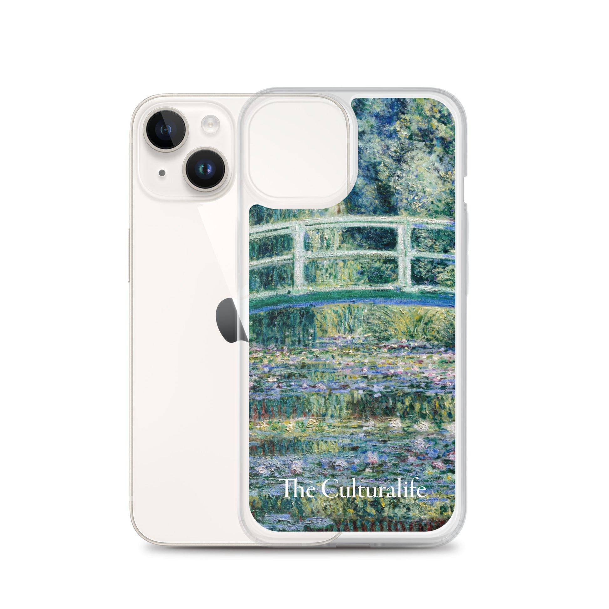 Clear Case for iPhone® - Water Lilies and Japanese Bridge by Claude Monet - The Culturalife