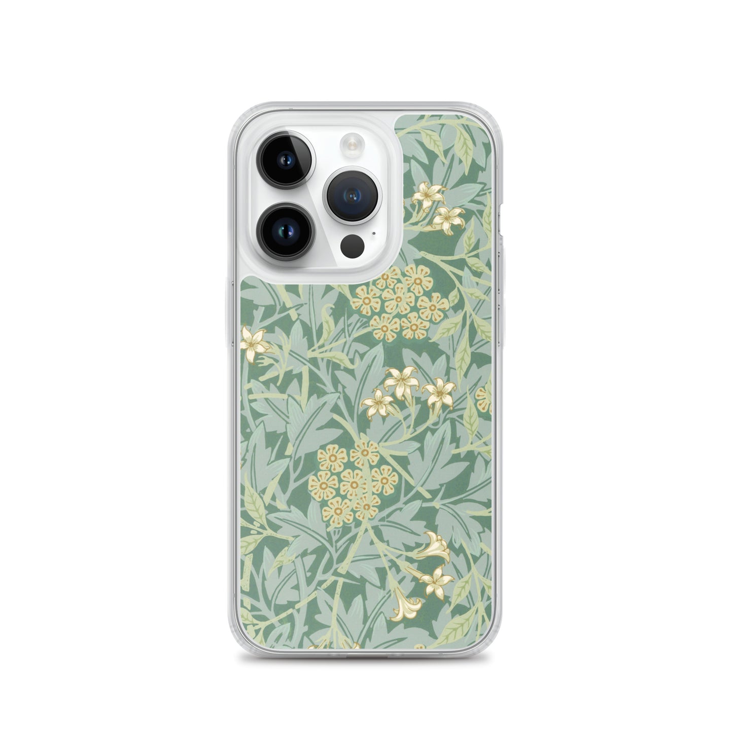 Clear Case for iPhone® - Jasmine Pattern by William Morris - The Culturalife
