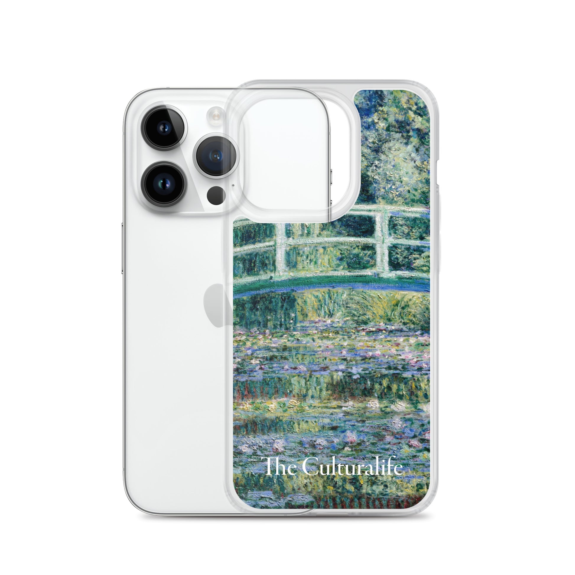 Clear Case for iPhone® - Water Lilies and Japanese Bridge by Claude Monet - The Culturalife