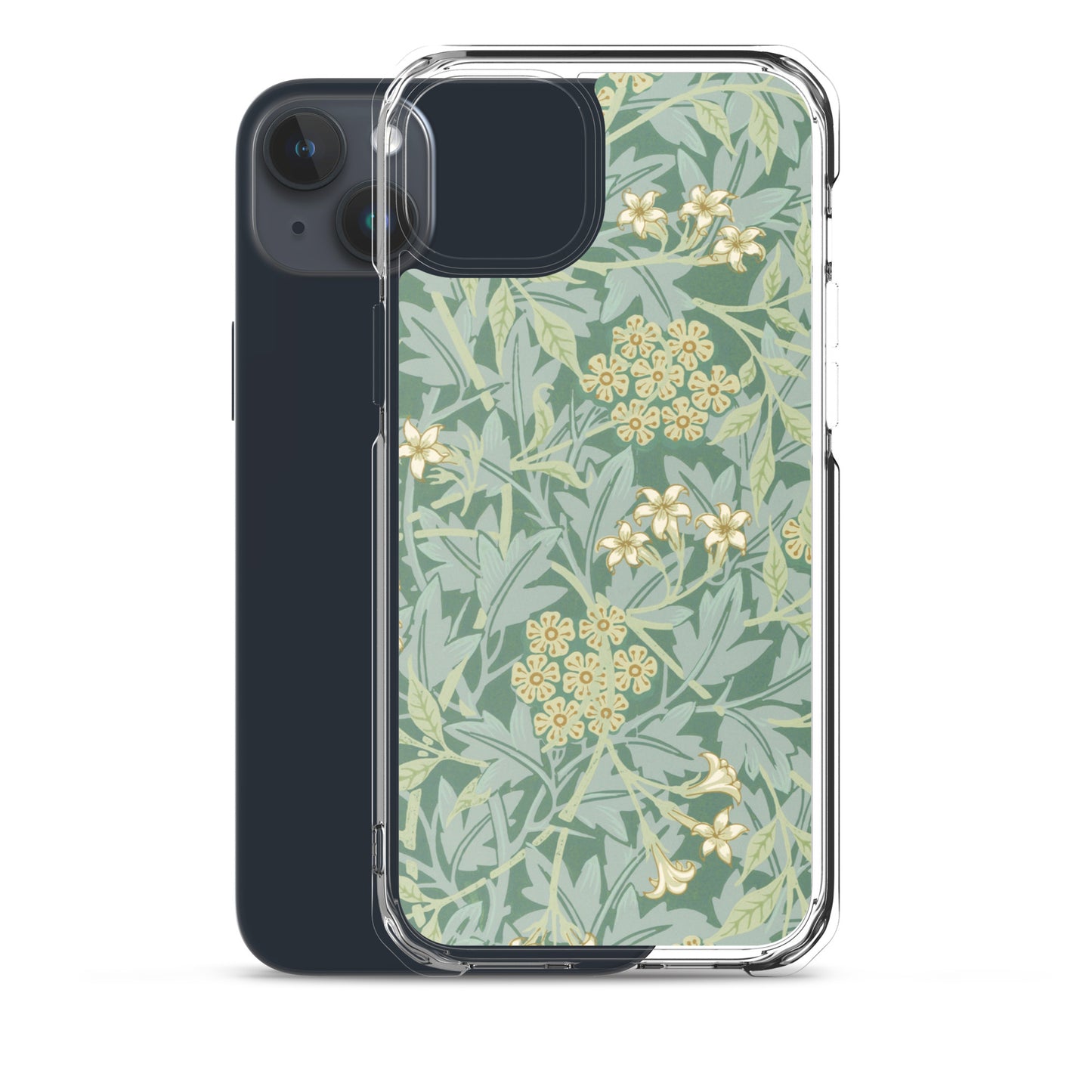 Clear Case for iPhone® - Jasmine Pattern by William Morris - The Culturalife