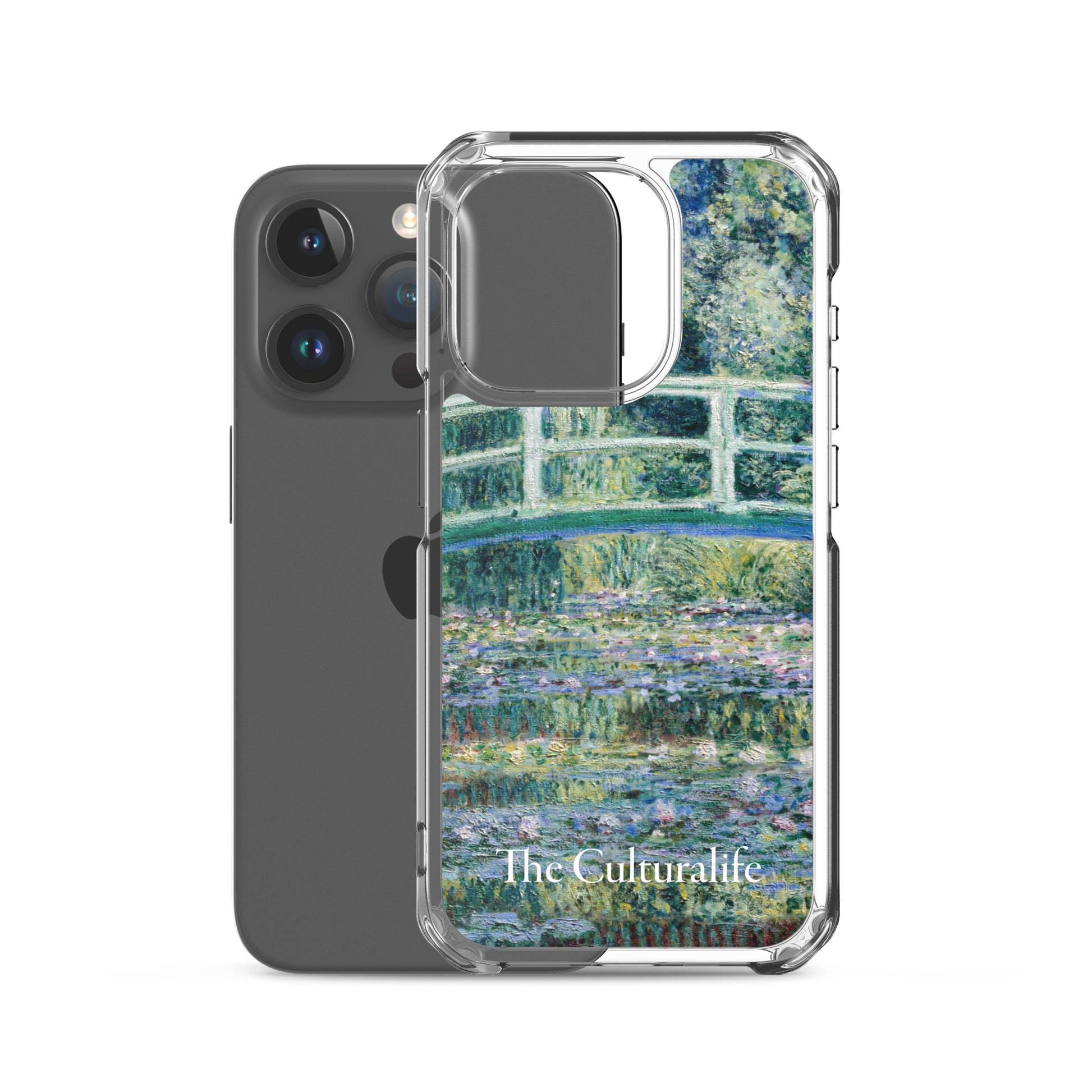Clear Case for iPhone® - Water Lilies and Japanese Bridge by Claude Monet - The Culturalife