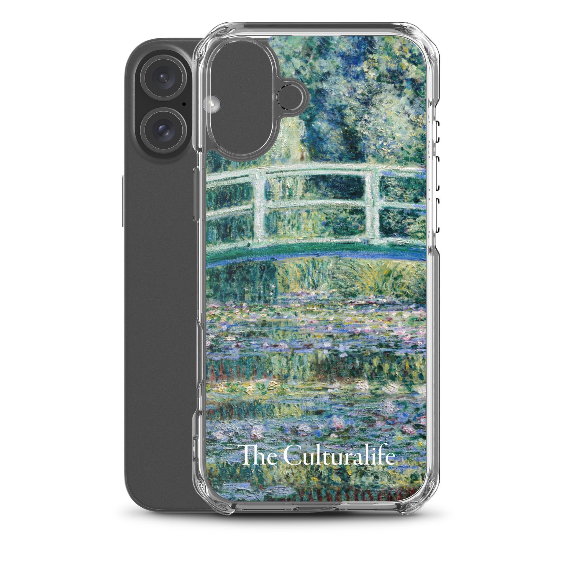 Clear Case for iPhone® - Water Lilies and Japanese Bridge by Claude Monet - The Culturalife
