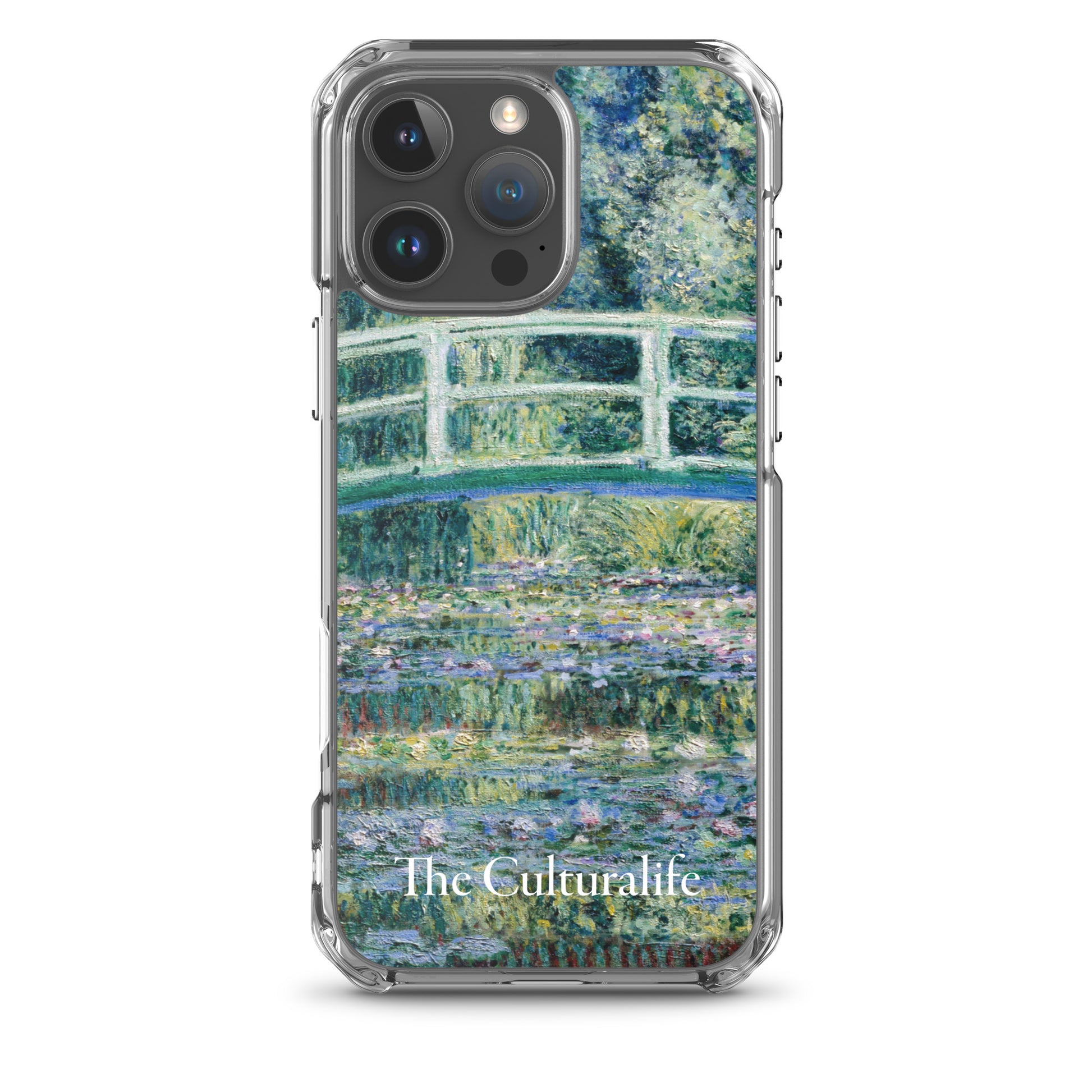 Clear Case for iPhone® - Water Lilies and Japanese Bridge by Claude Monet - The Culturalife