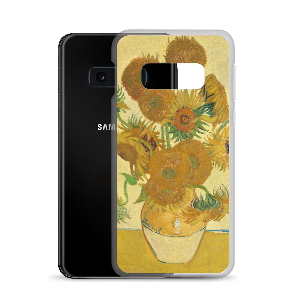 Clear Case for Samsung® - Sunflowers by Vincent van Gogh - The Culturalife
