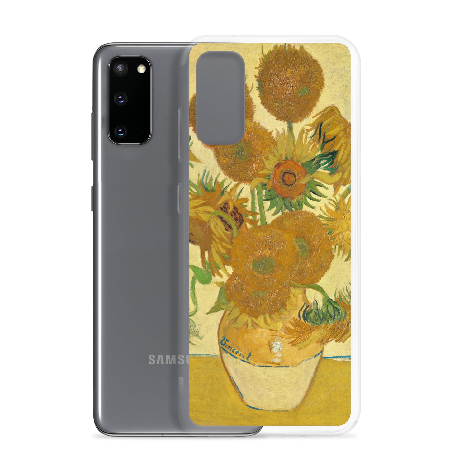 Clear Case for Samsung® - Sunflowers by Vincent van Gogh - The Culturalife