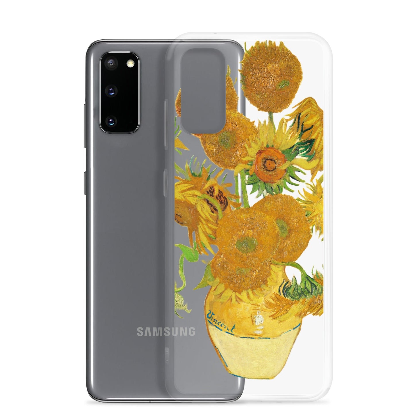 Clear Case for Samsung® - Sunflowers by Vincent van Gogh - The Culturalife