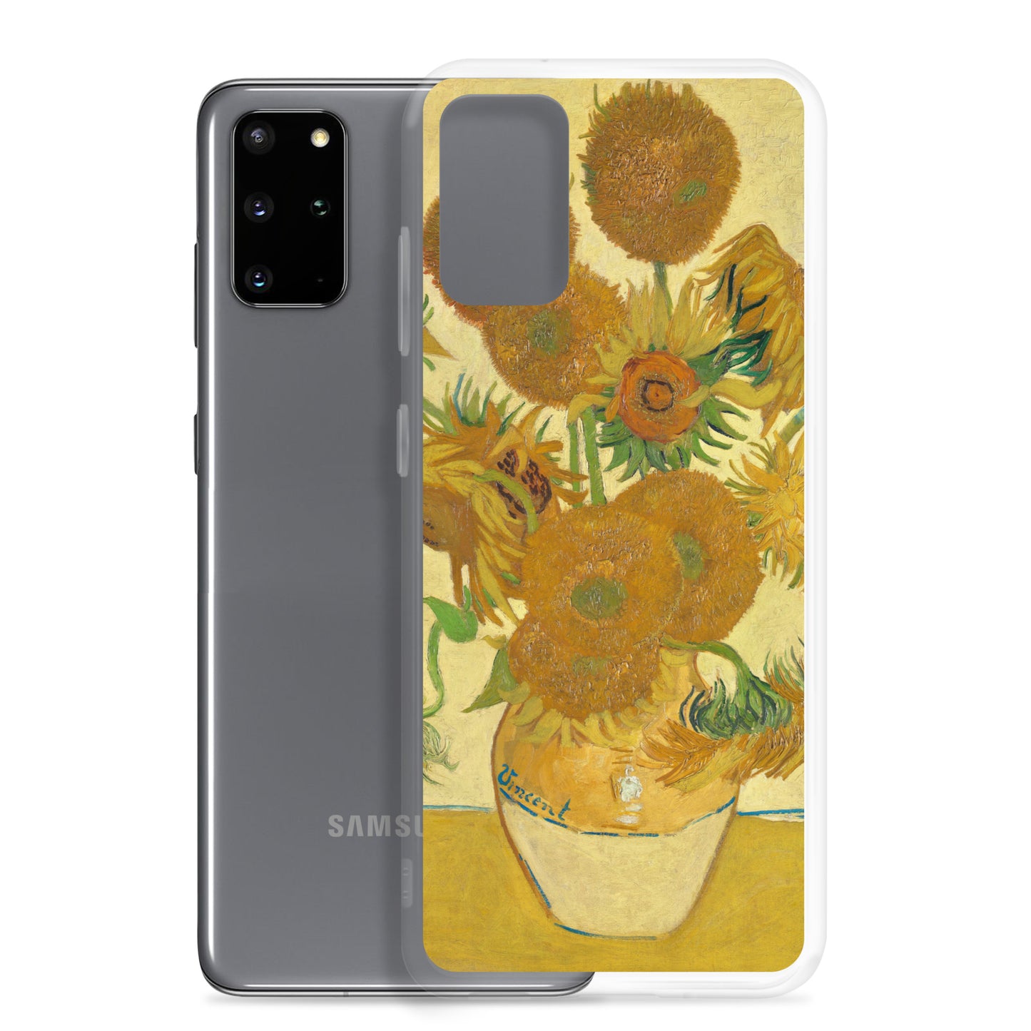Clear Case for Samsung® - Sunflowers by Vincent van Gogh - The Culturalife