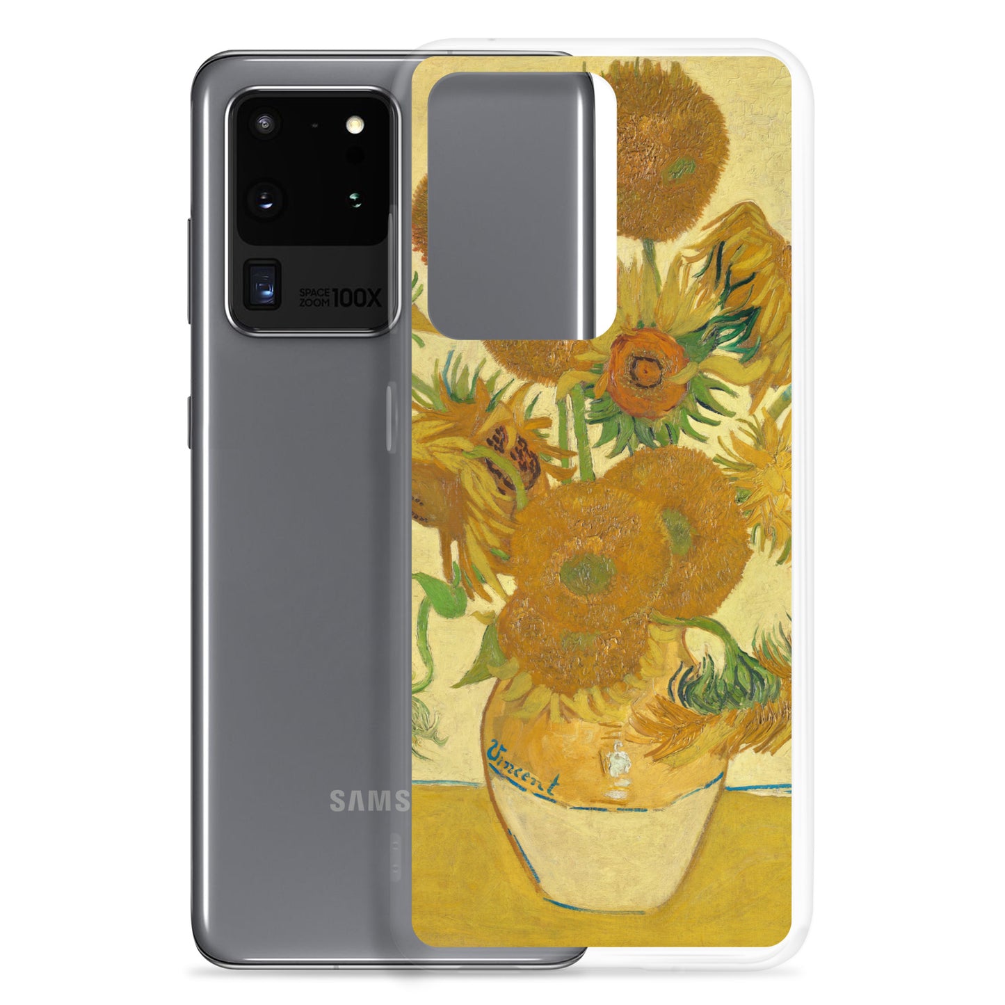 Clear Case for Samsung® - Sunflowers by Vincent van Gogh - The Culturalife