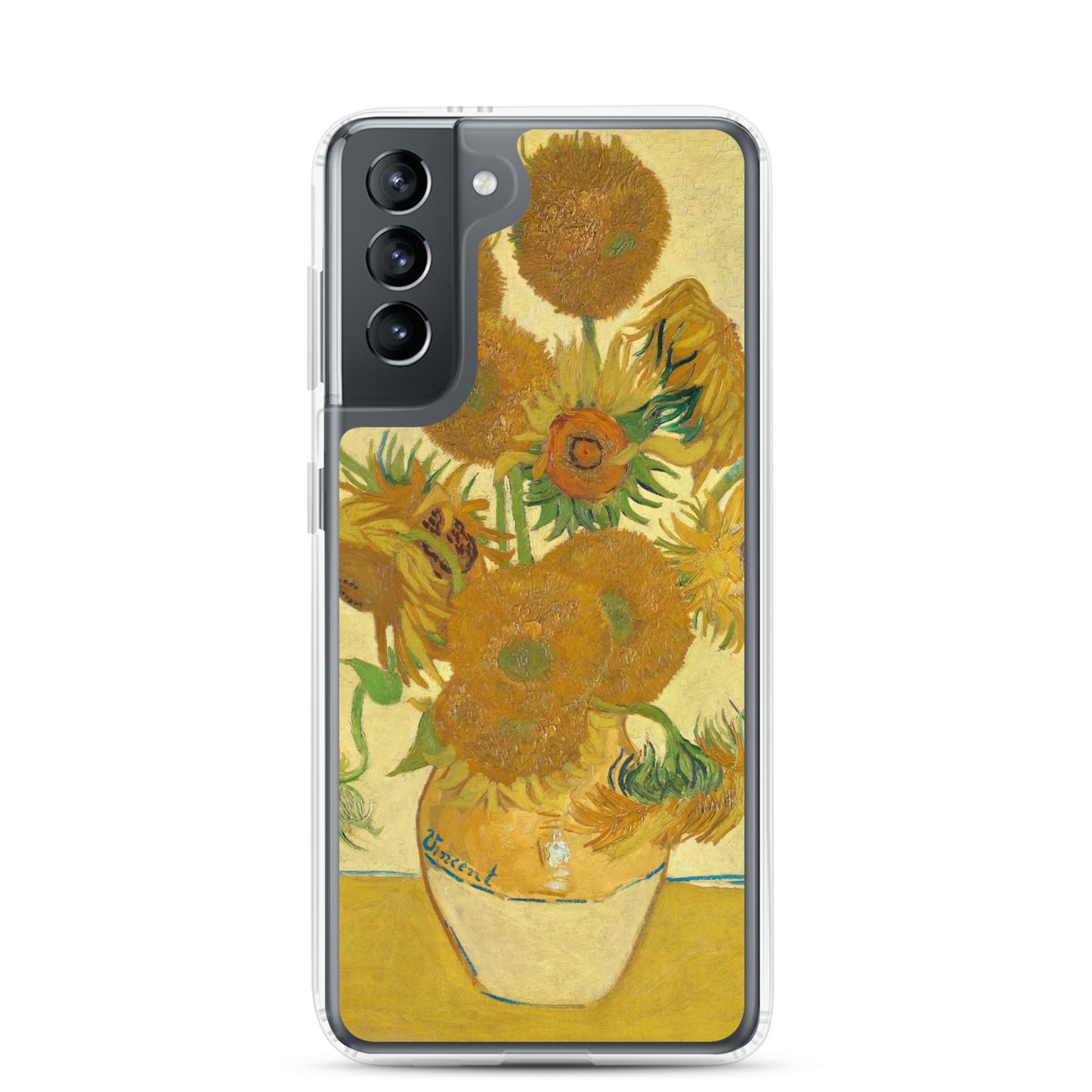 Clear Case for Samsung® - Sunflowers by Vincent van Gogh - The Culturalife