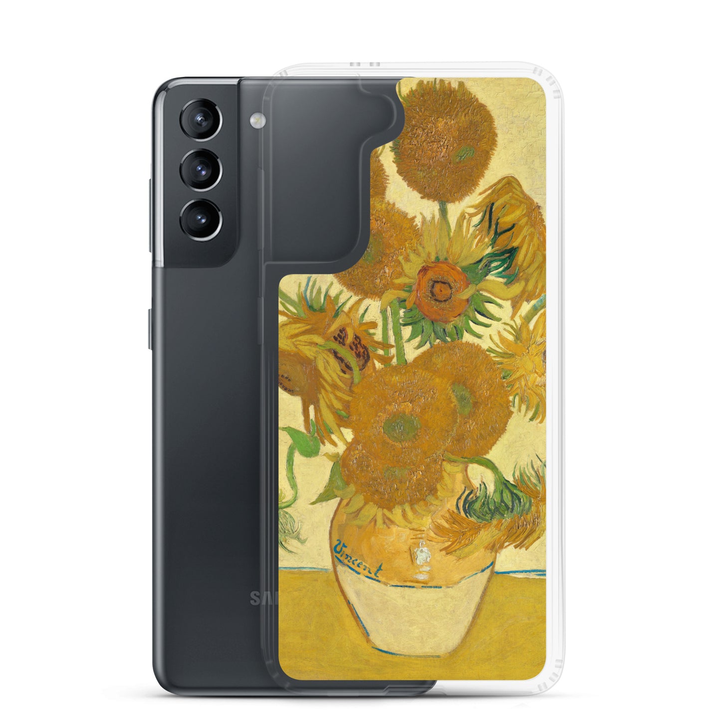 Clear Case for Samsung® - Sunflowers by Vincent van Gogh - The Culturalife