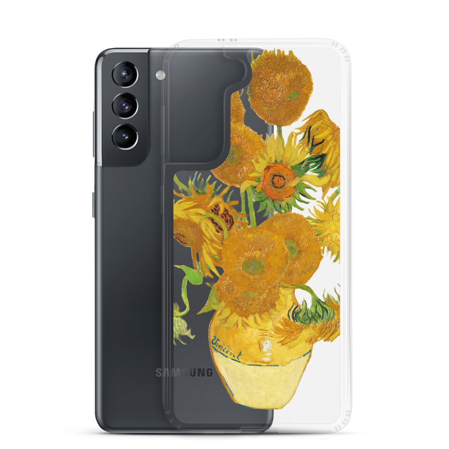 Clear Case for Samsung® - Sunflowers by Vincent van Gogh - The Culturalife