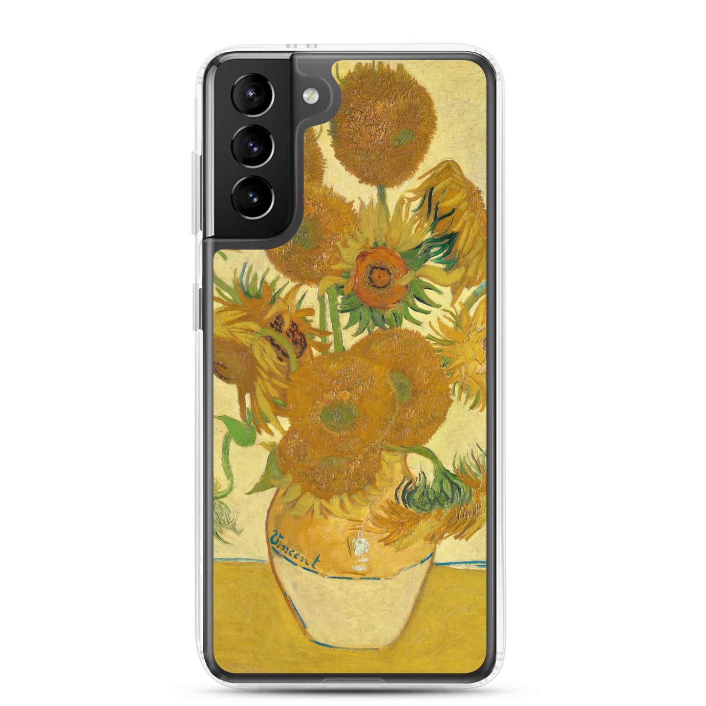 Clear Case for Samsung® - Sunflowers by Vincent van Gogh - The Culturalife