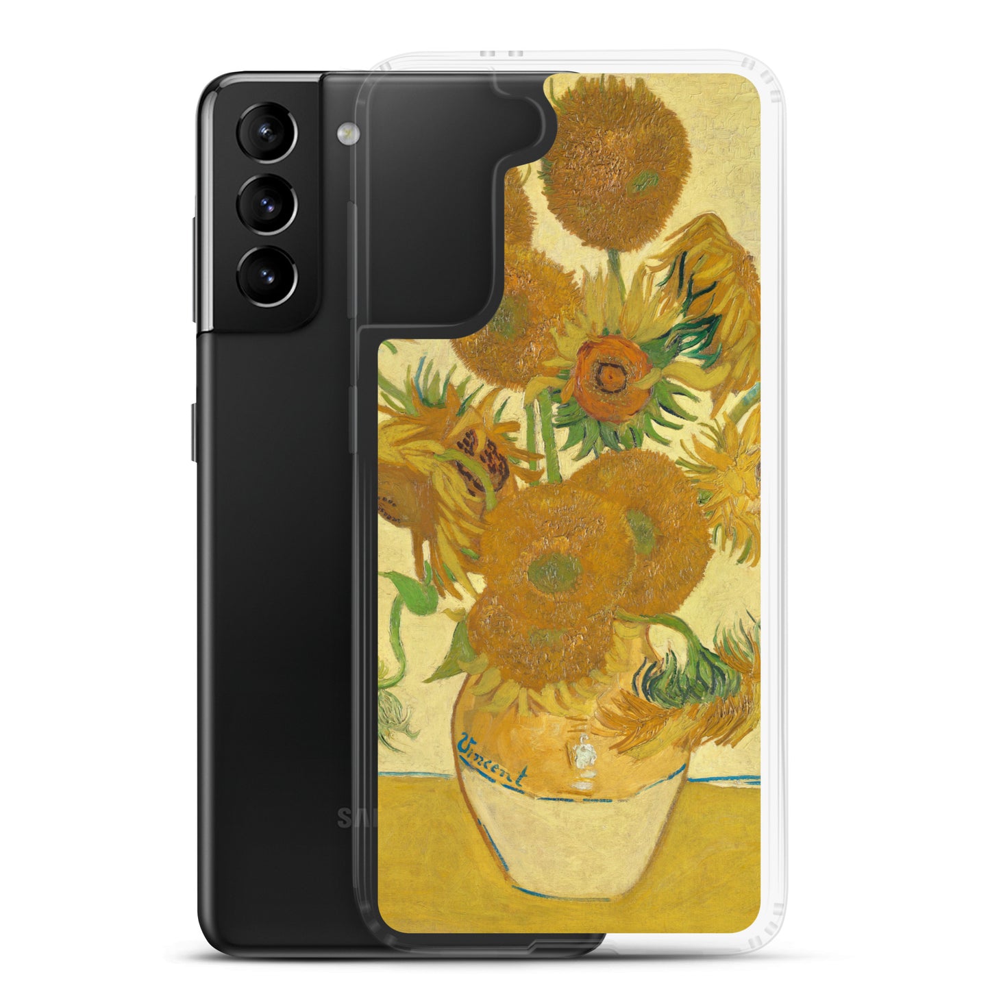 Clear Case for Samsung® - Sunflowers by Vincent van Gogh - The Culturalife