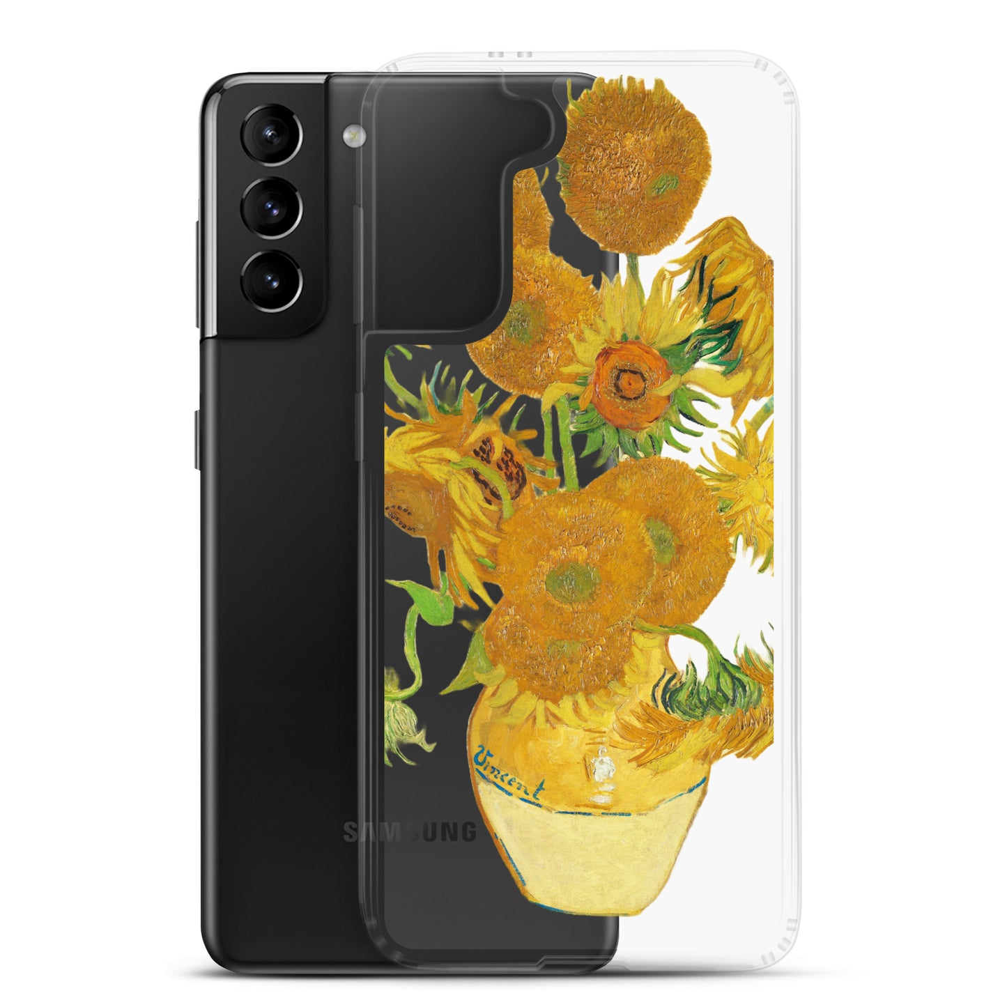 Clear Case for Samsung® - Sunflowers by Vincent van Gogh - The Culturalife