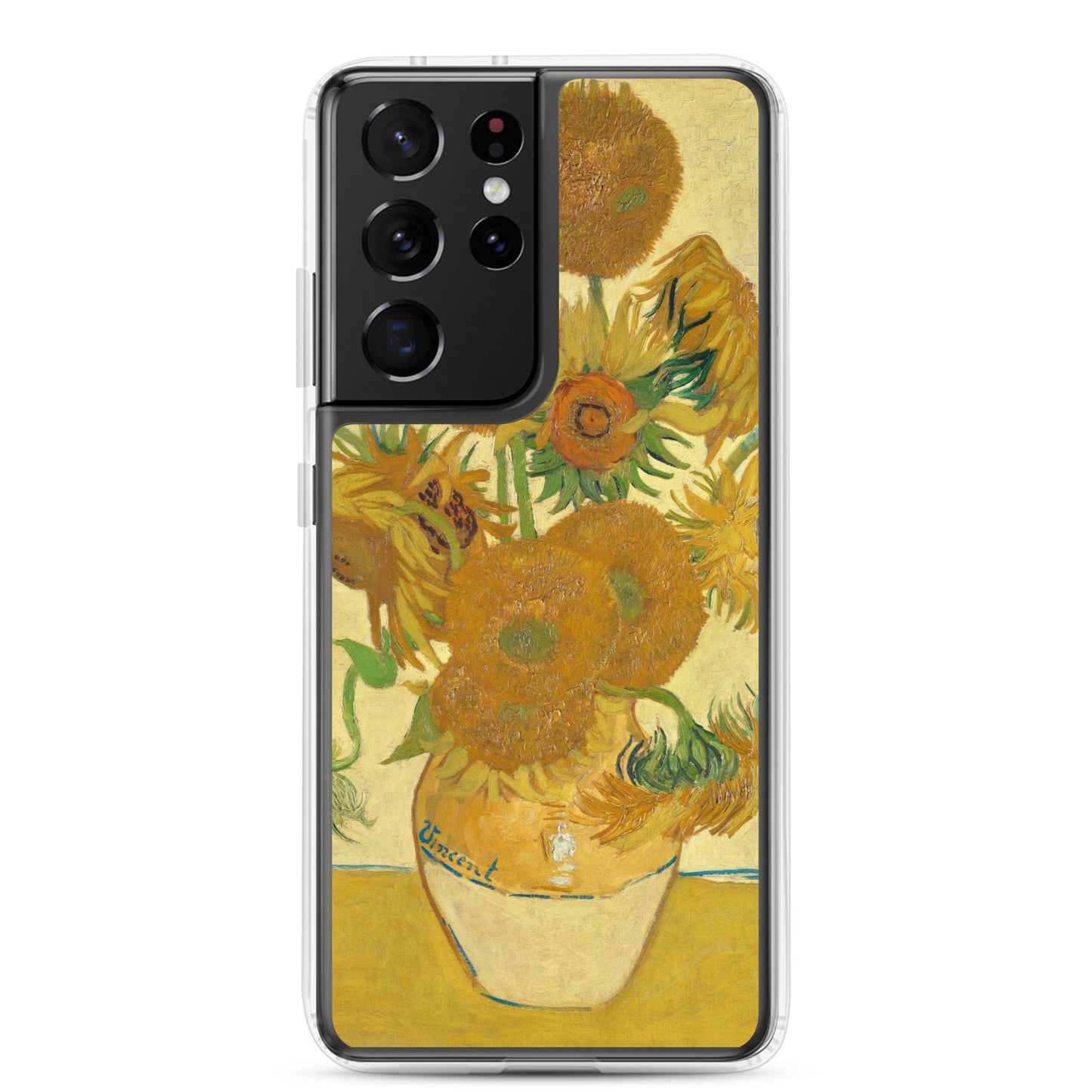 Clear Case for Samsung® - Sunflowers by Vincent van Gogh - The Culturalife