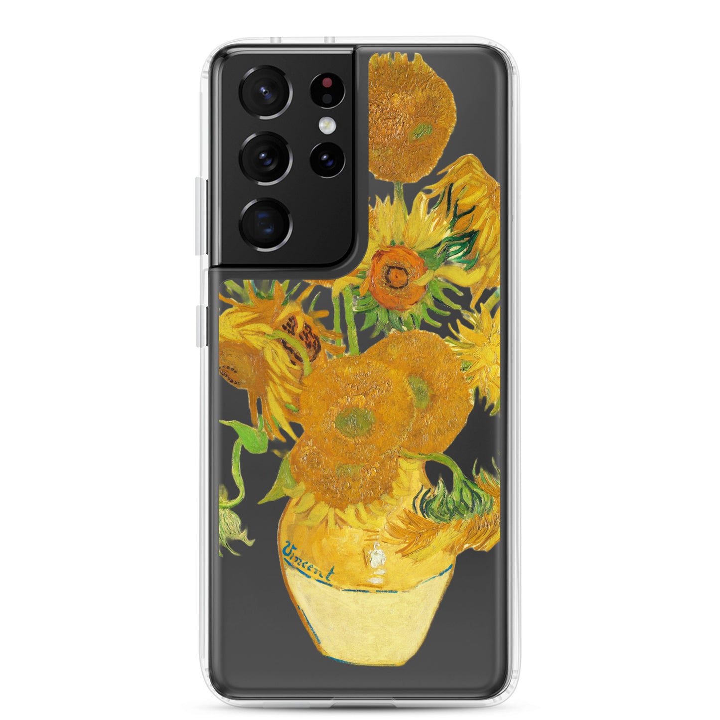 Clear Case for Samsung® - Sunflowers by Vincent van Gogh - The Culturalife