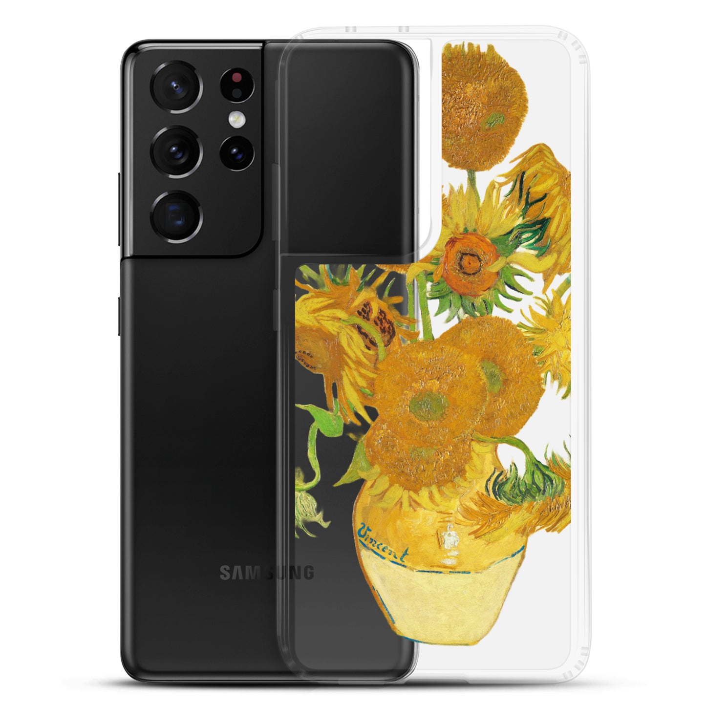 Clear Case for Samsung® - Sunflowers by Vincent van Gogh - The Culturalife
