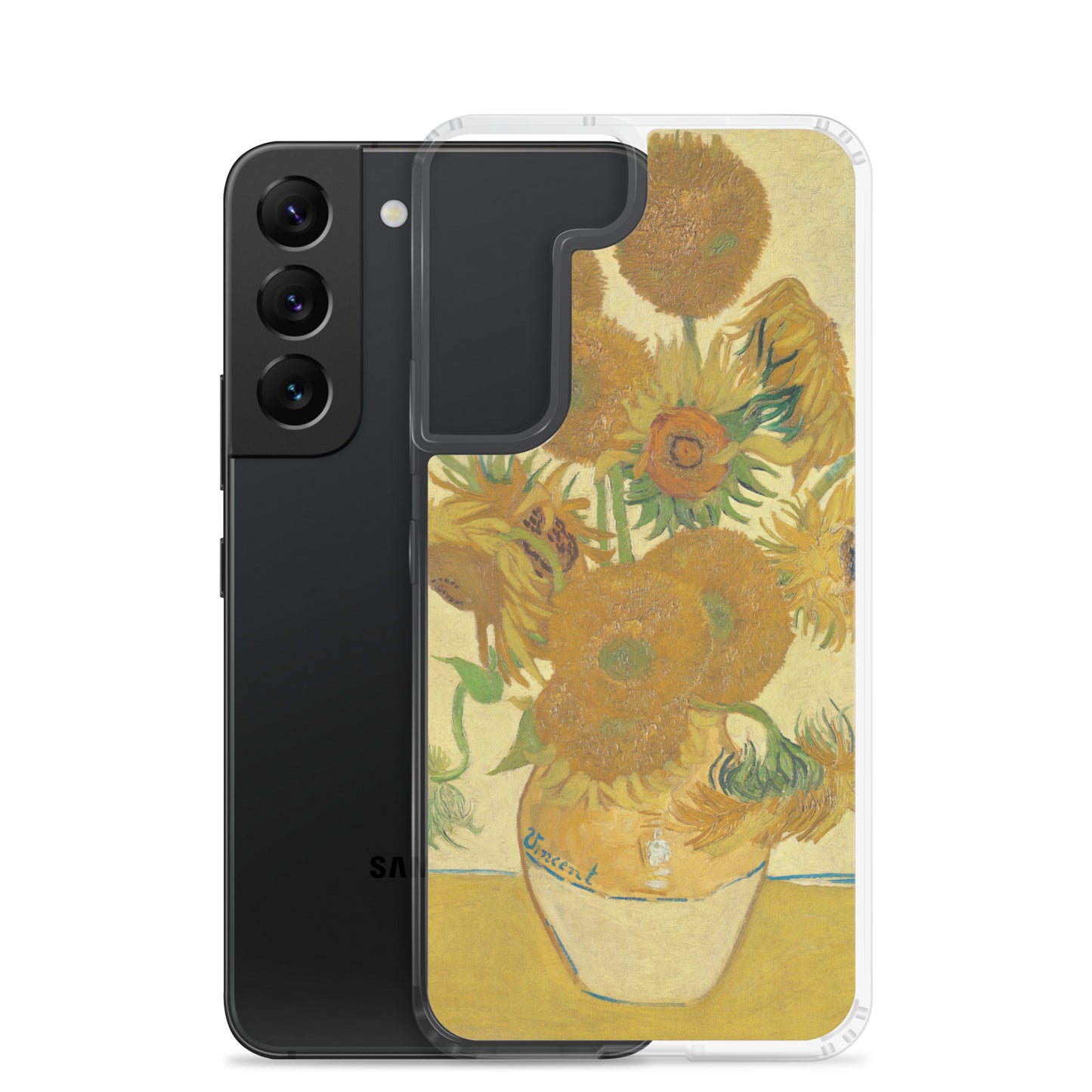 Clear Case for Samsung® - Sunflowers by Vincent van Gogh - The Culturalife
