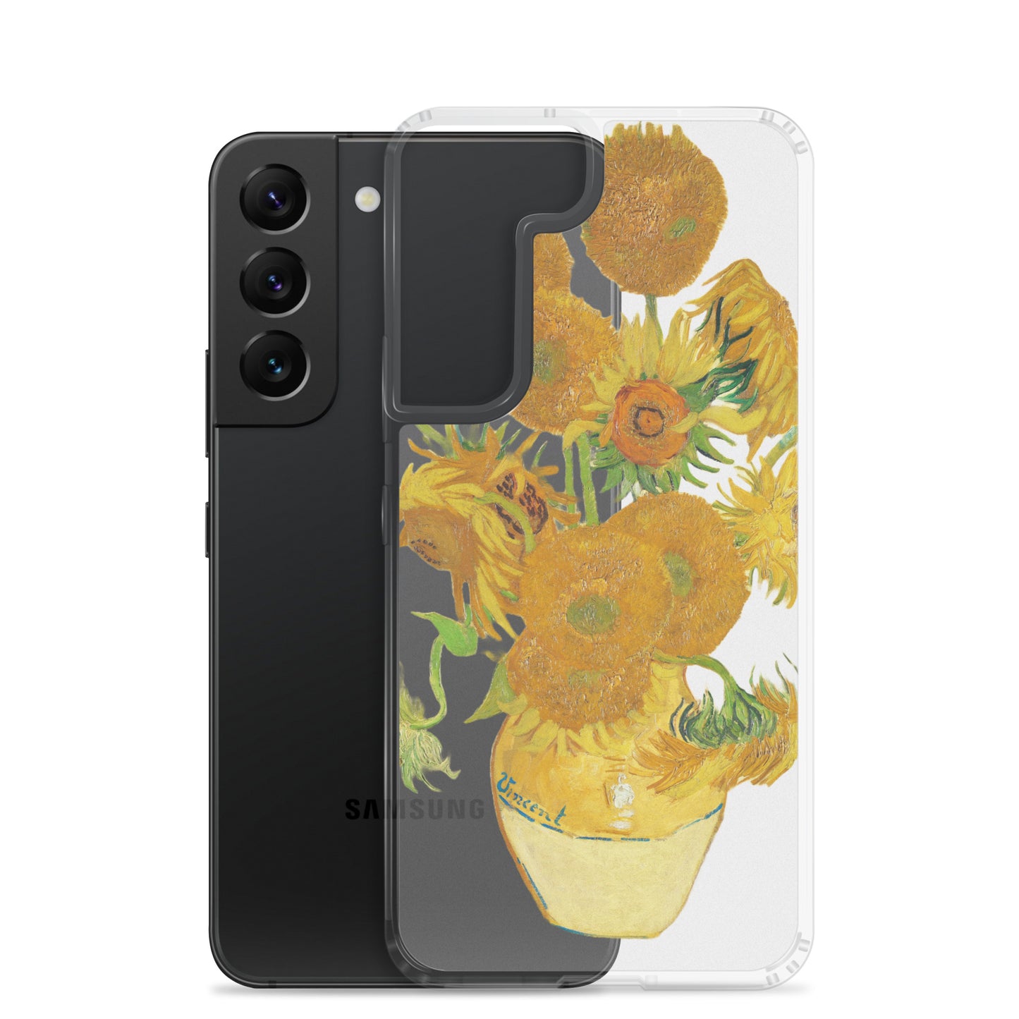 Clear Case for Samsung® - Sunflowers by Vincent van Gogh - The Culturalife