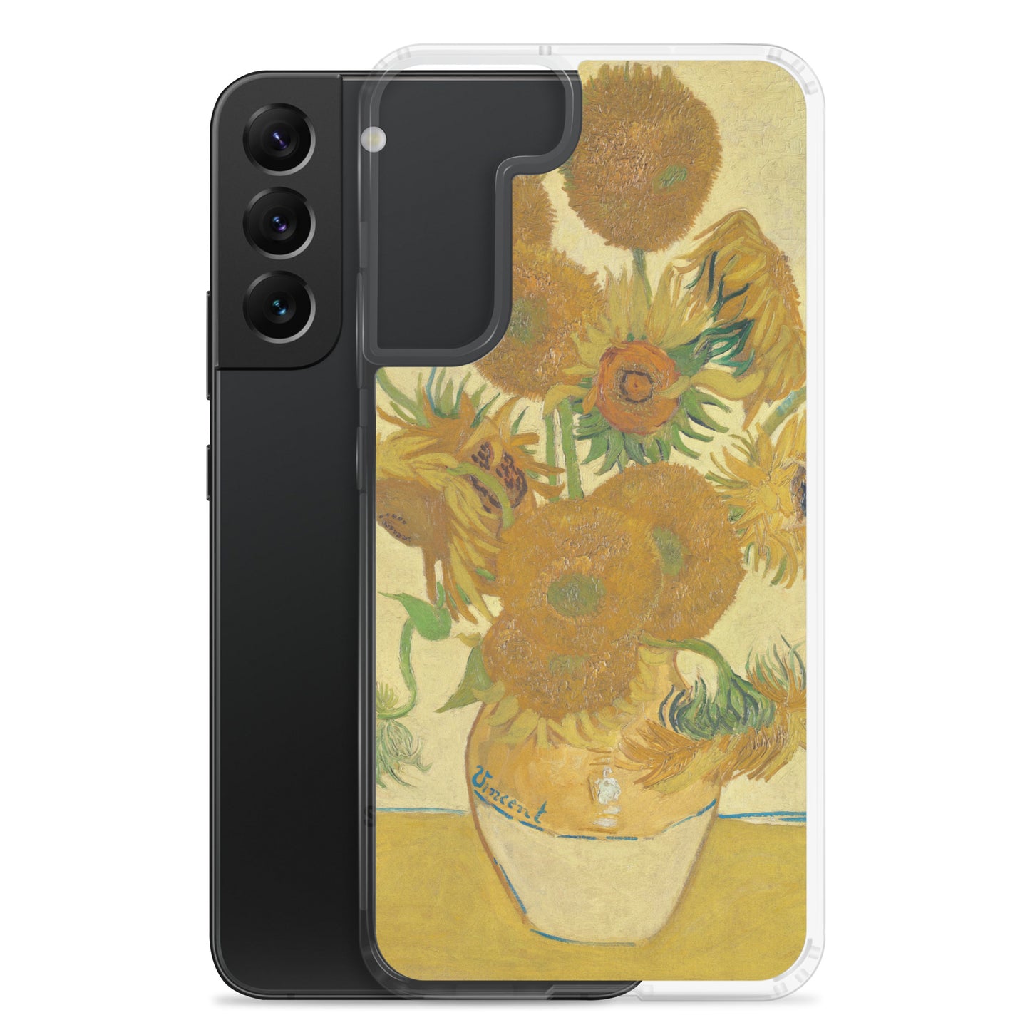 Clear Case for Samsung® - Sunflowers by Vincent van Gogh - The Culturalife