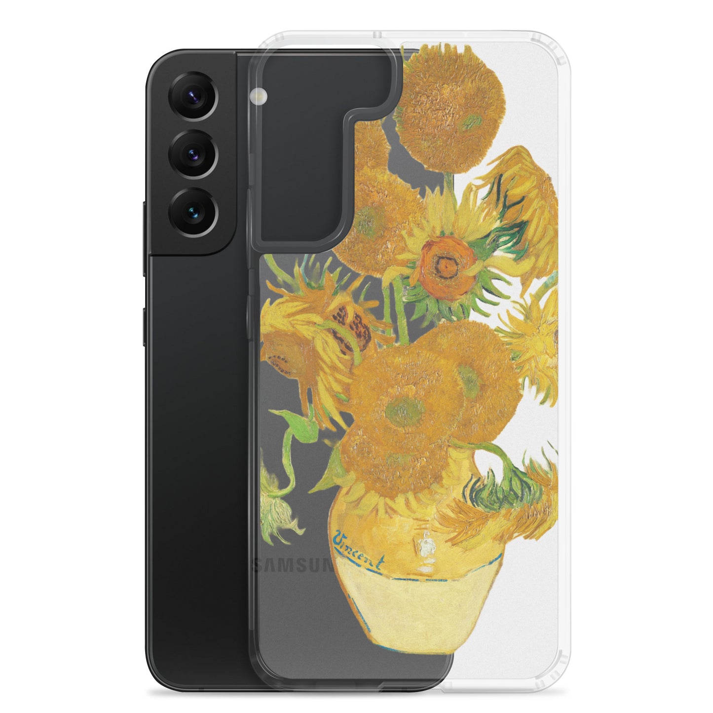 Clear Case for Samsung® - Sunflowers by Vincent van Gogh - The Culturalife