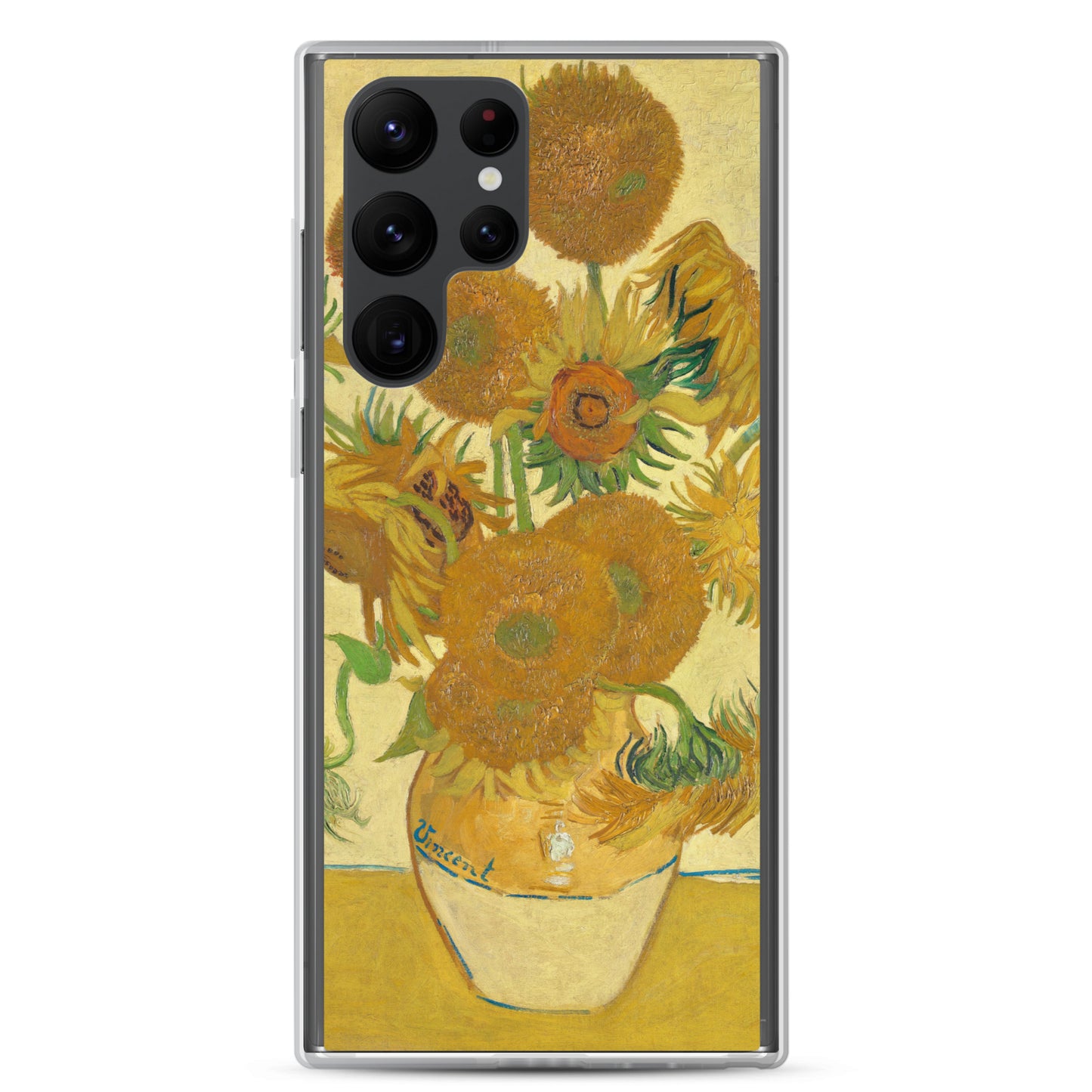 Clear Case for Samsung® - Sunflowers by Vincent van Gogh - The Culturalife