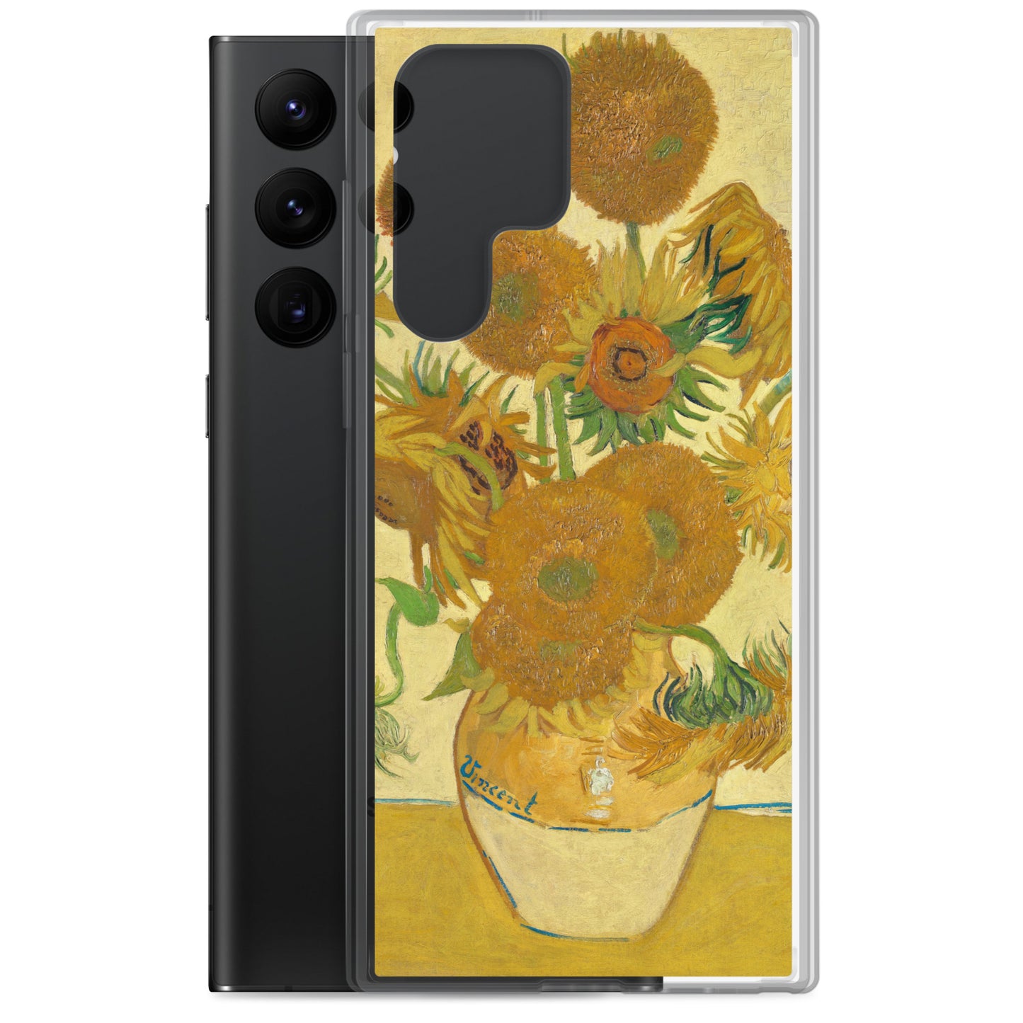 Clear Case for Samsung® - Sunflowers by Vincent van Gogh - The Culturalife
