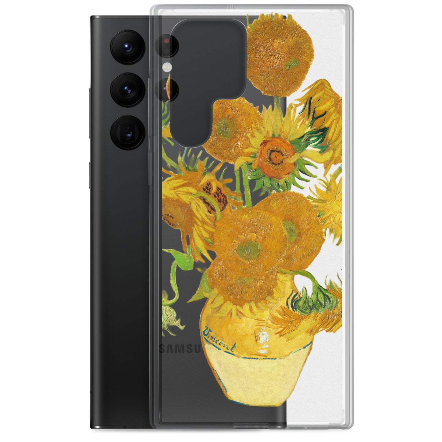 Clear Case for Samsung® - Sunflowers by Vincent van Gogh - The Culturalife