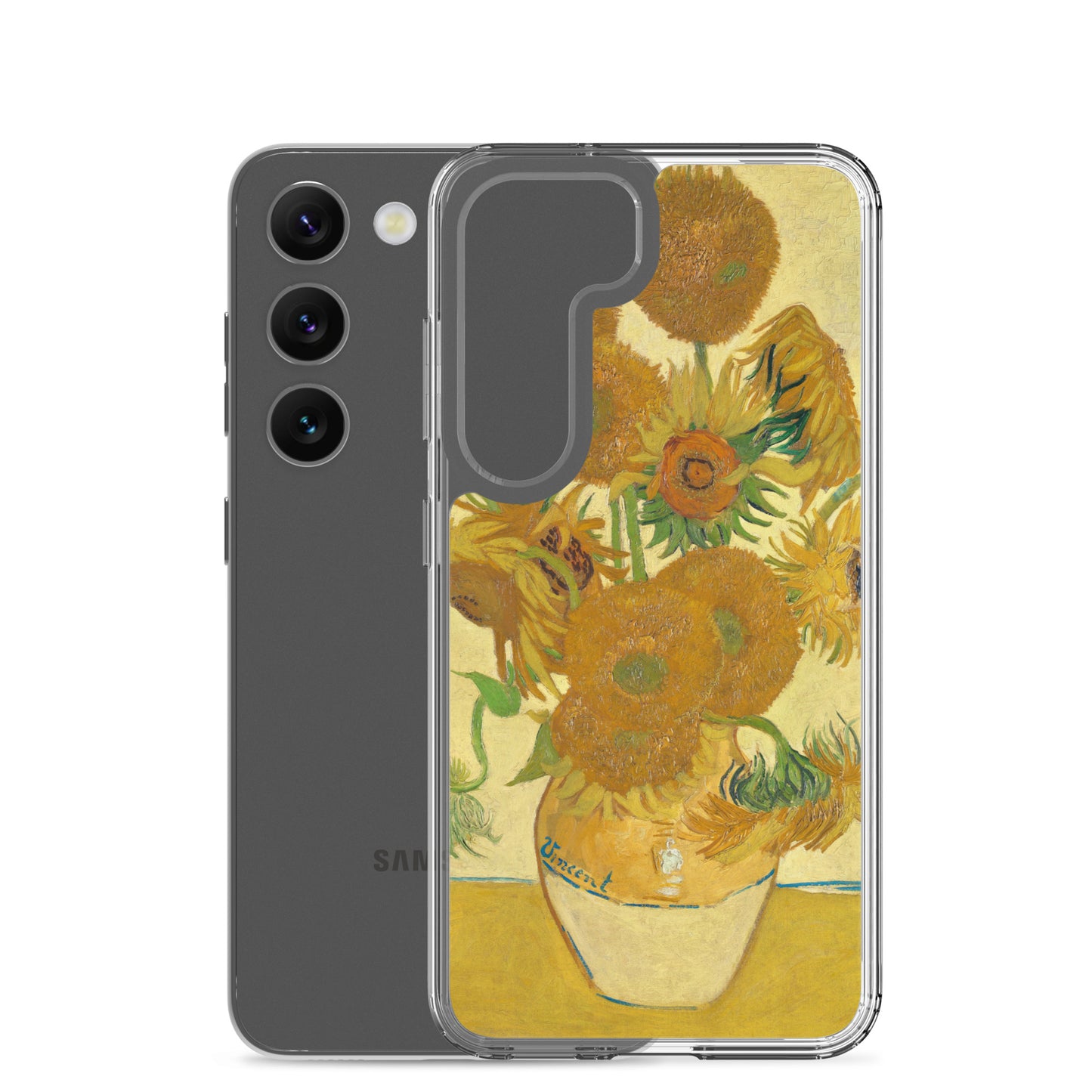 Clear Case for Samsung® - Sunflowers by Vincent van Gogh - The Culturalife