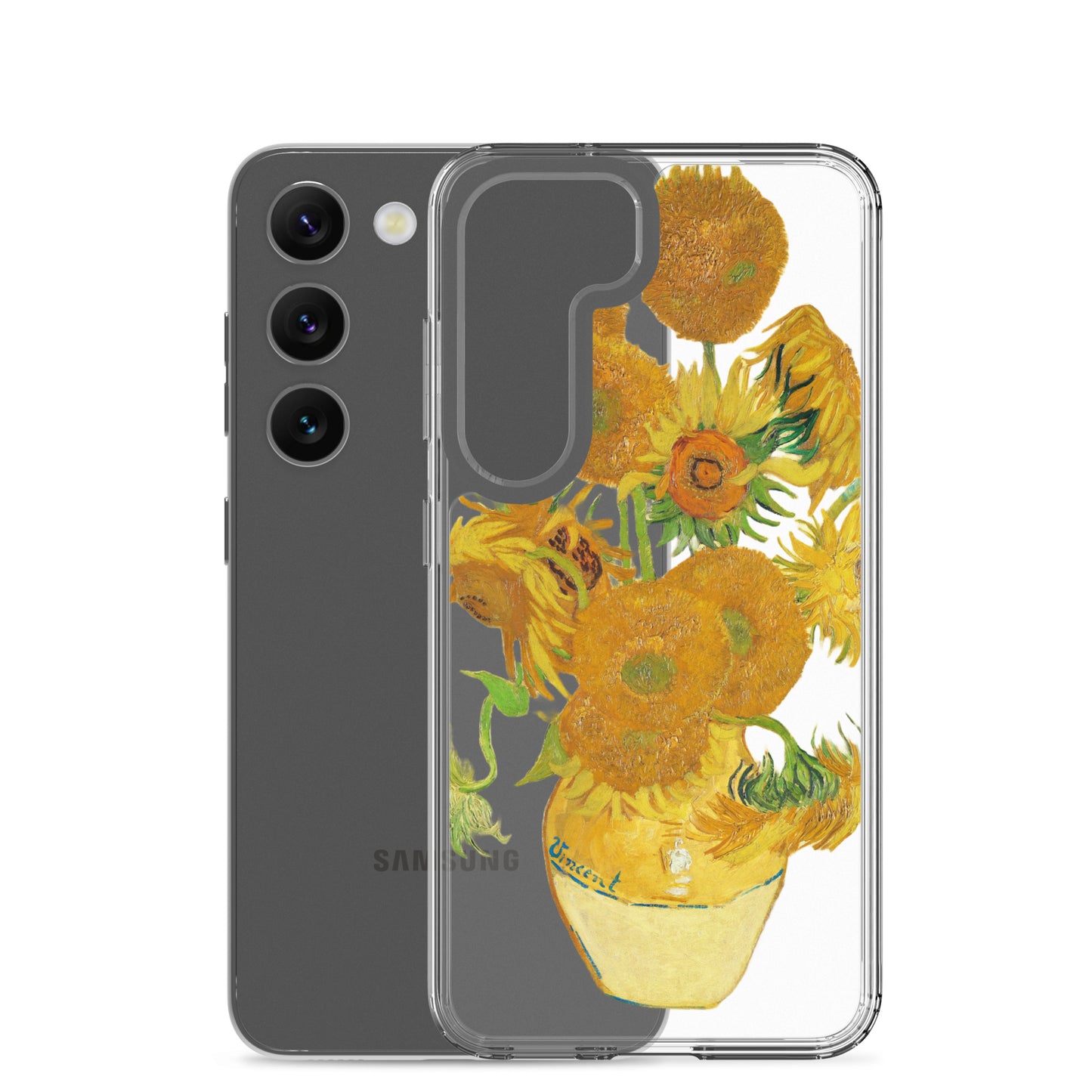 Clear Case for Samsung® - Sunflowers by Vincent van Gogh - The Culturalife