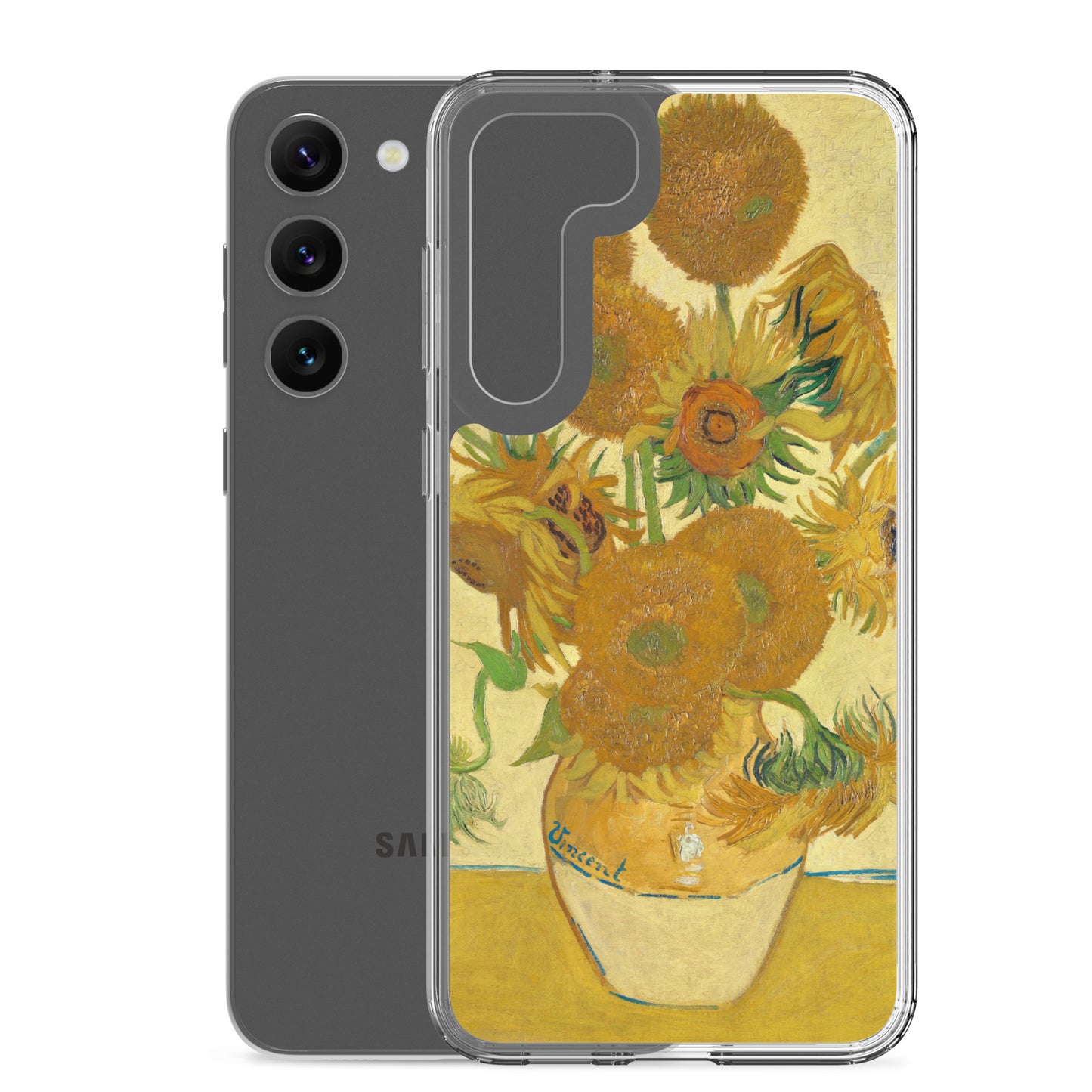 Clear Case for Samsung® - Sunflowers by Vincent van Gogh - The Culturalife