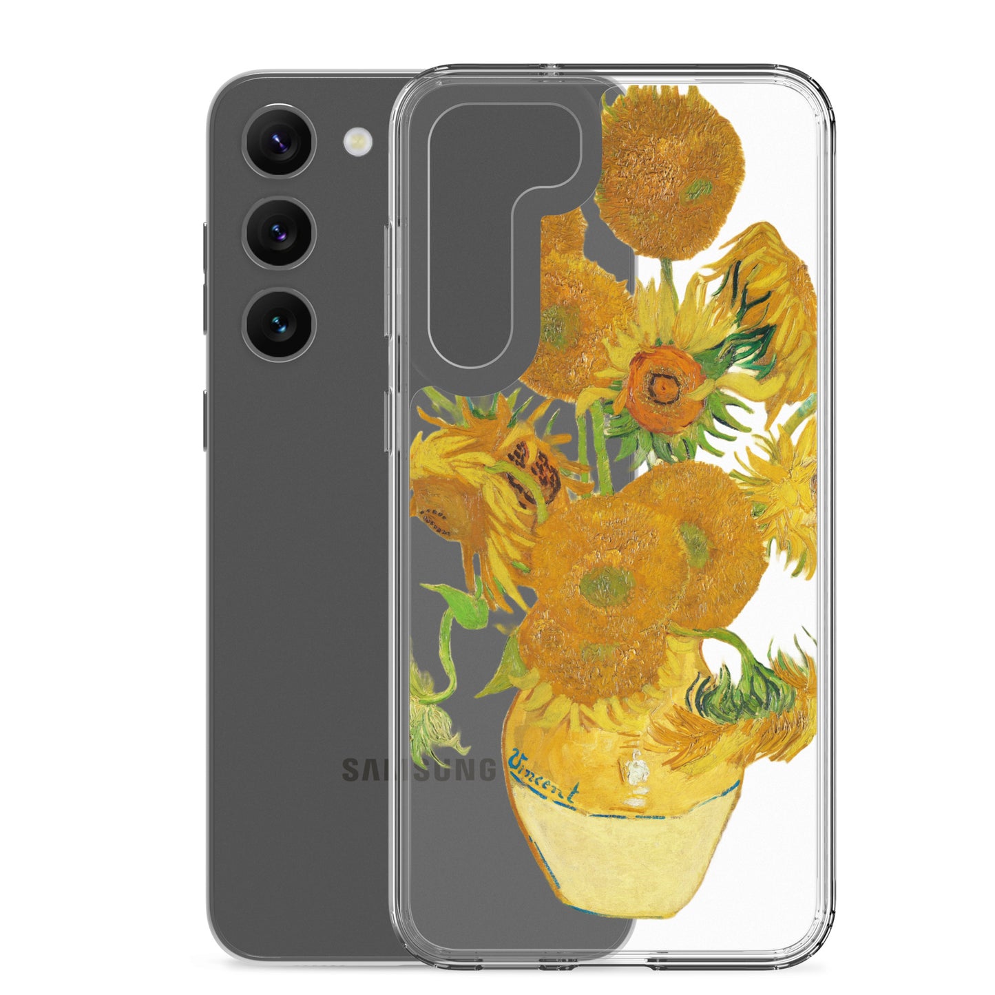 Clear Case for Samsung® - Sunflowers by Vincent van Gogh - The Culturalife