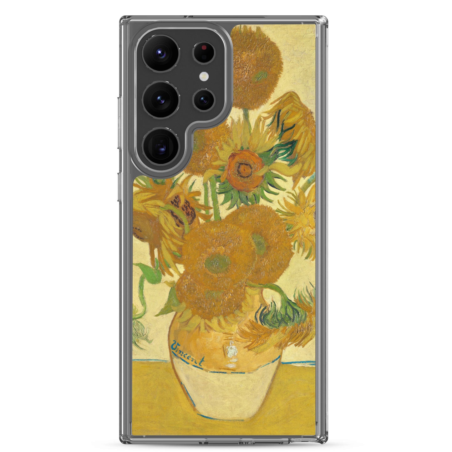 Clear Case for Samsung® - Sunflowers by Vincent van Gogh - The Culturalife