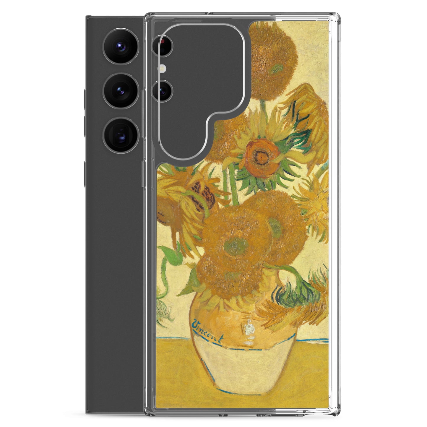 Clear Case for Samsung® - Sunflowers by Vincent van Gogh - The Culturalife