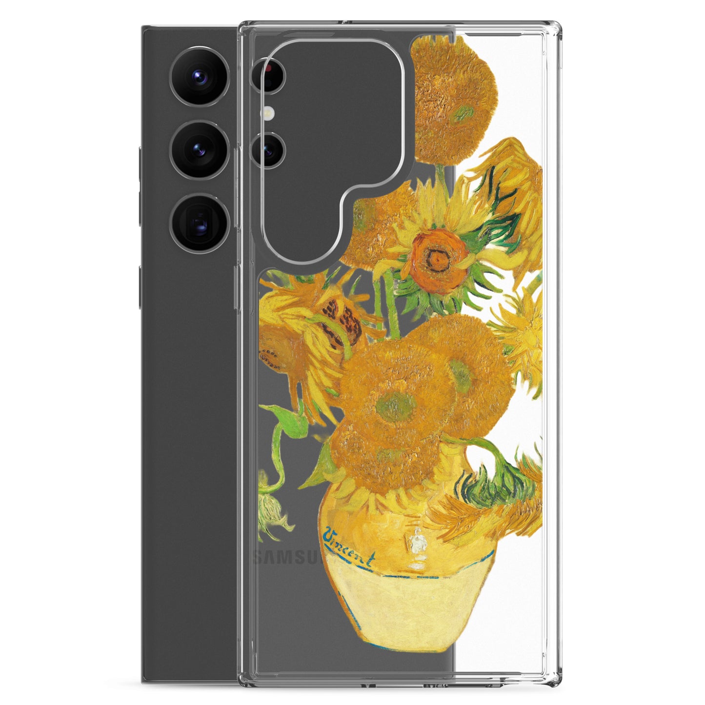 Clear Case for Samsung® - Sunflowers by Vincent van Gogh - The Culturalife