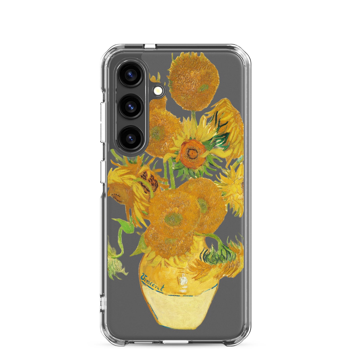 Clear Case for Samsung® - Sunflowers by Vincent van Gogh - The Culturalife