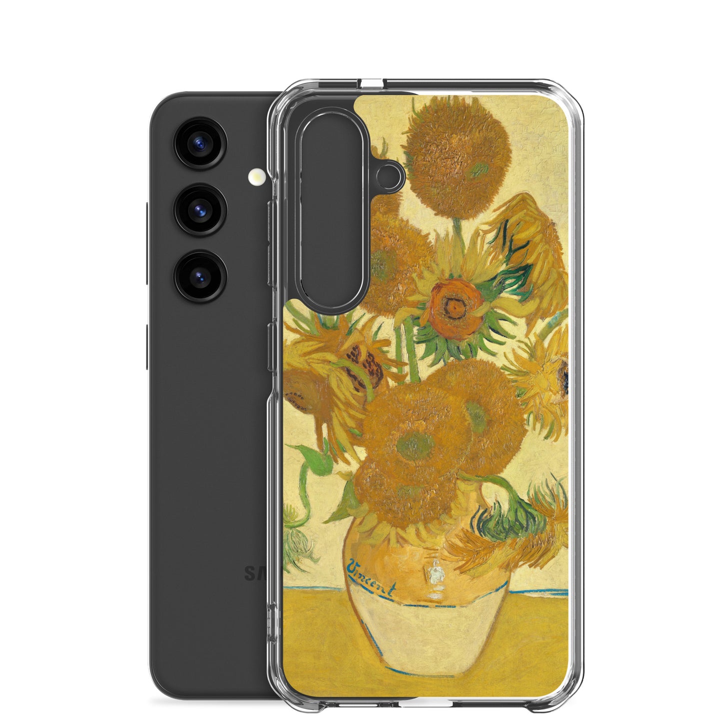 Clear Case for Samsung® - Sunflowers by Vincent van Gogh - The Culturalife