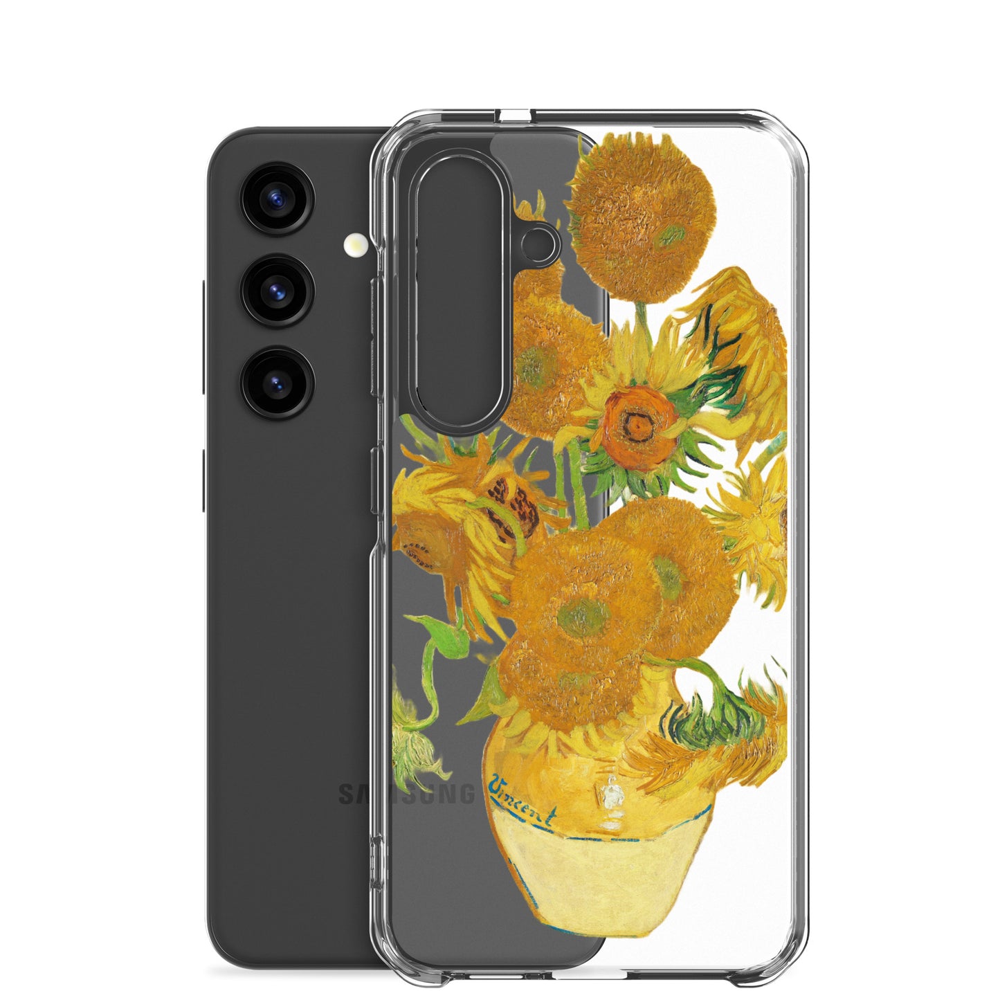 Clear Case for Samsung® - Sunflowers by Vincent van Gogh - The Culturalife