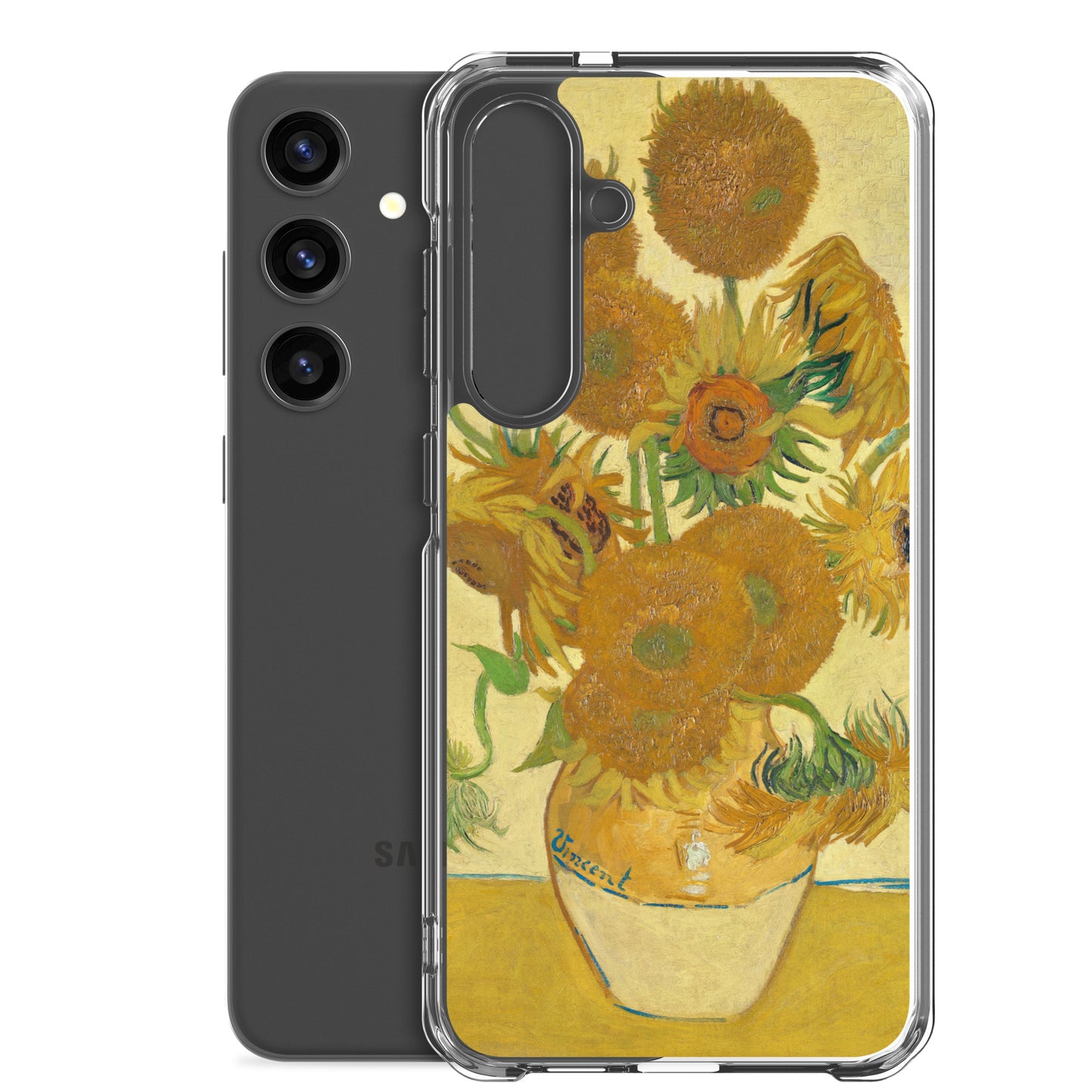 Clear Case for Samsung® - Sunflowers by Vincent van Gogh - The Culturalife