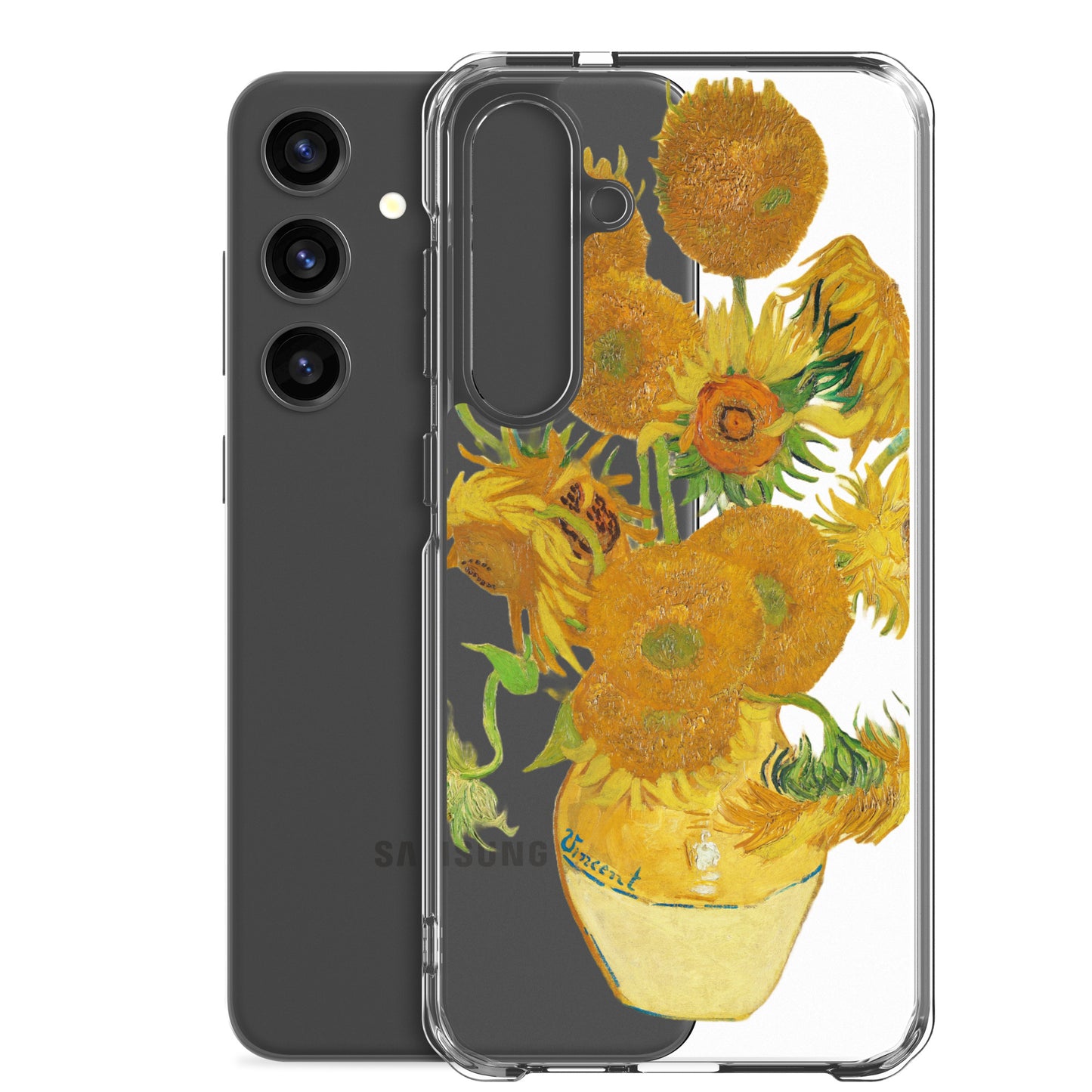 Clear Case for Samsung® - Sunflowers by Vincent van Gogh - The Culturalife