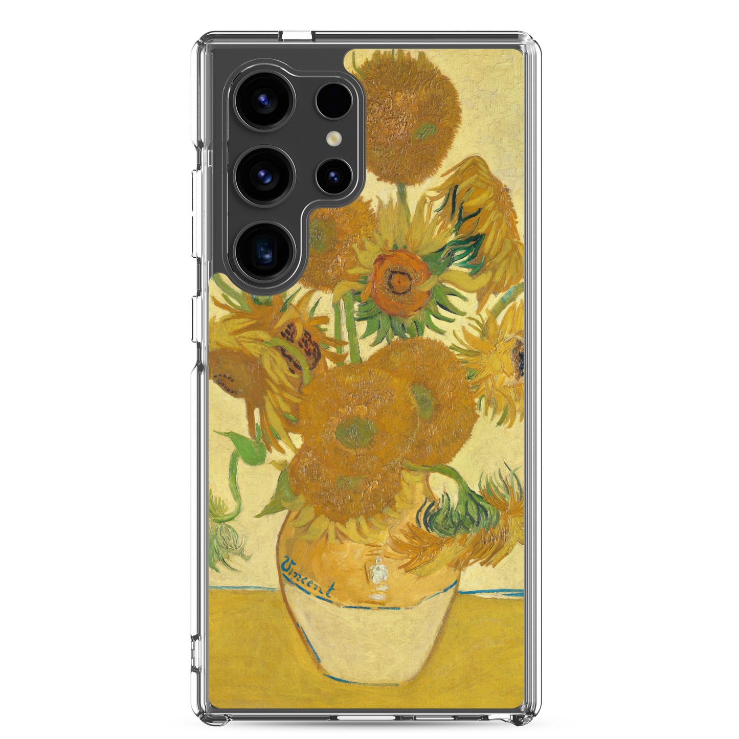 Clear Case for Samsung® - Sunflowers by Vincent van Gogh - The Culturalife