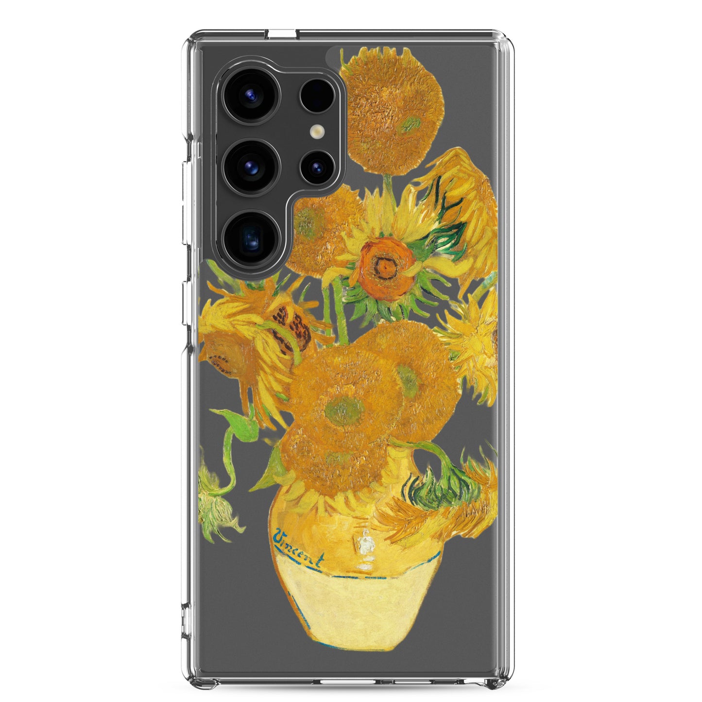 Clear Case for Samsung® - Sunflowers by Vincent van Gogh - The Culturalife