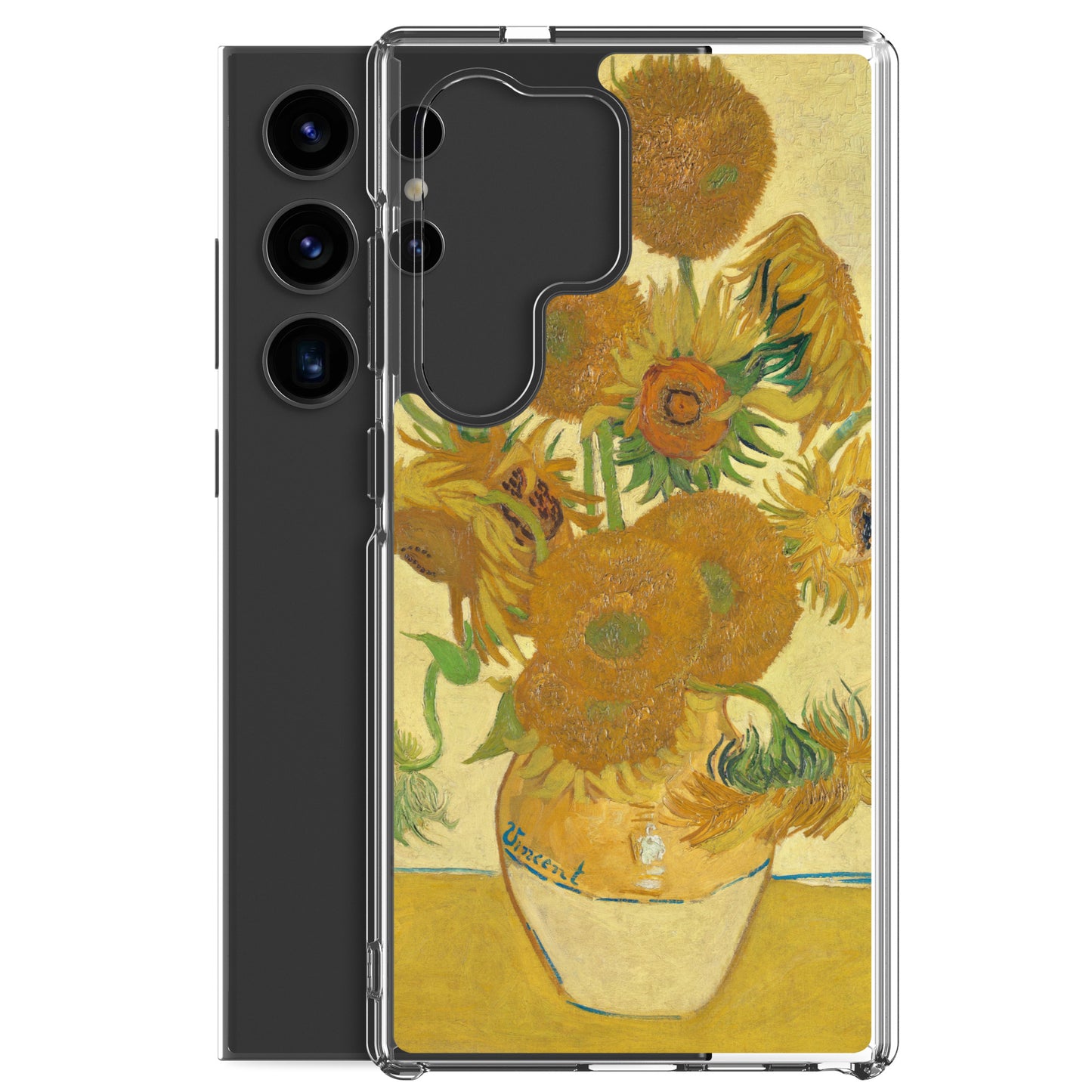Clear Case for Samsung® - Sunflowers by Vincent van Gogh - The Culturalife